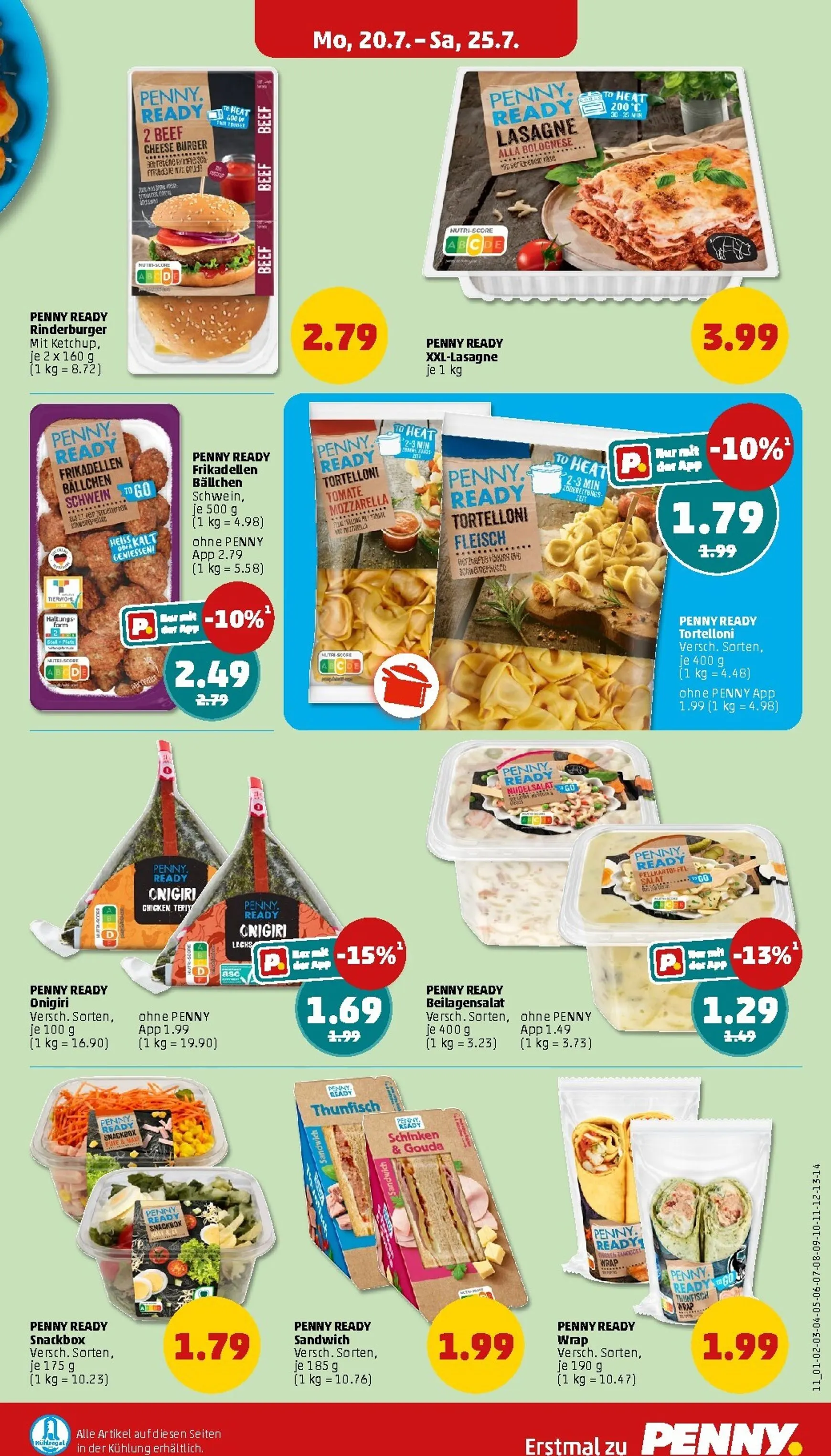 PENNY Prospekt nächste Woche – von Montag 20.07.2026 bis Samstag 25.07.2026 von 20. Juli bis 25. Juli 2026 - Prospekt seite 13