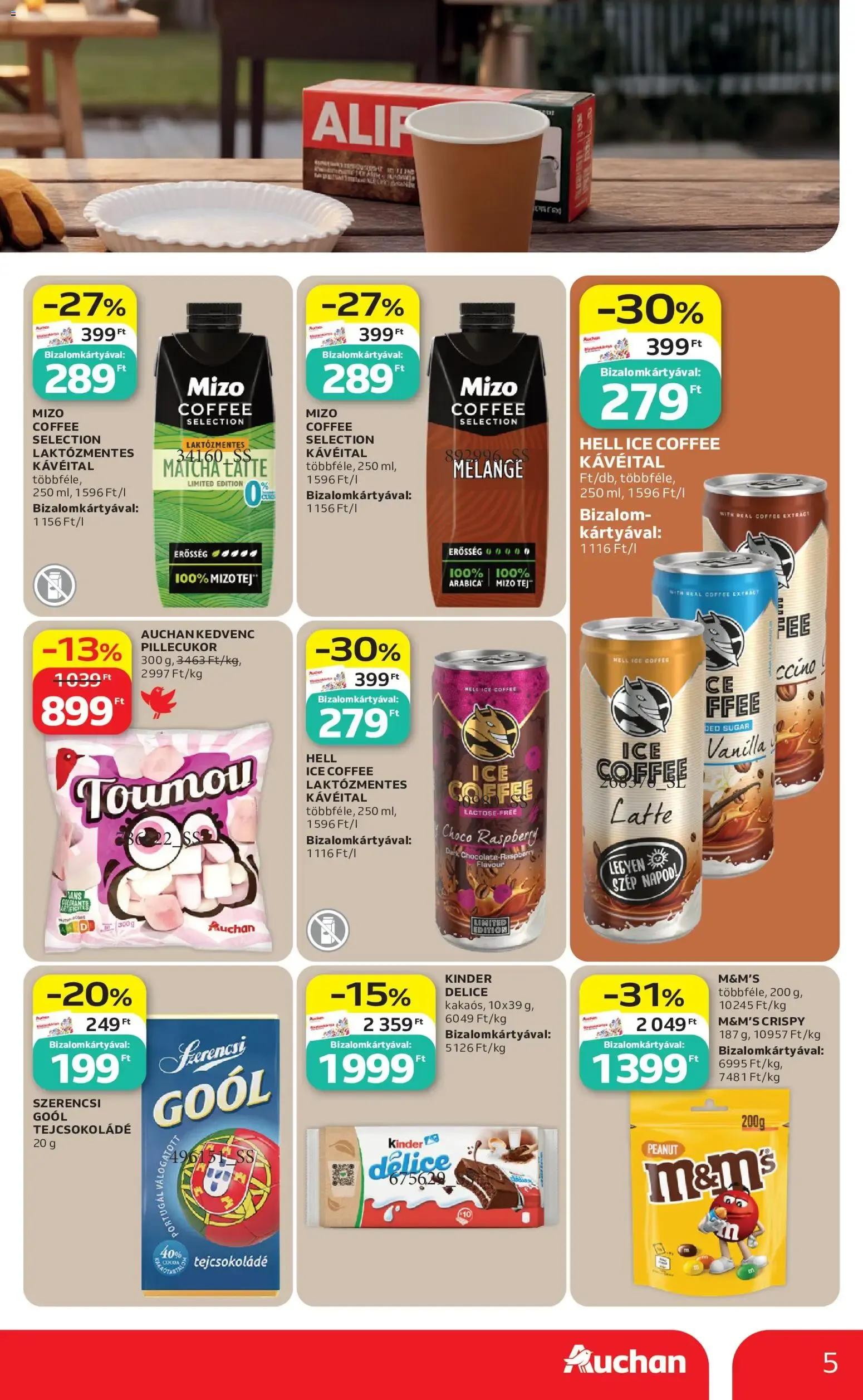 Katalógus Auchan Grill ajánlataink - 2026.06.18. -tól/töl > akció, lapozható szórólap 🛍️ június 18.-tól június 24.-ig 2026. - Oldal 5