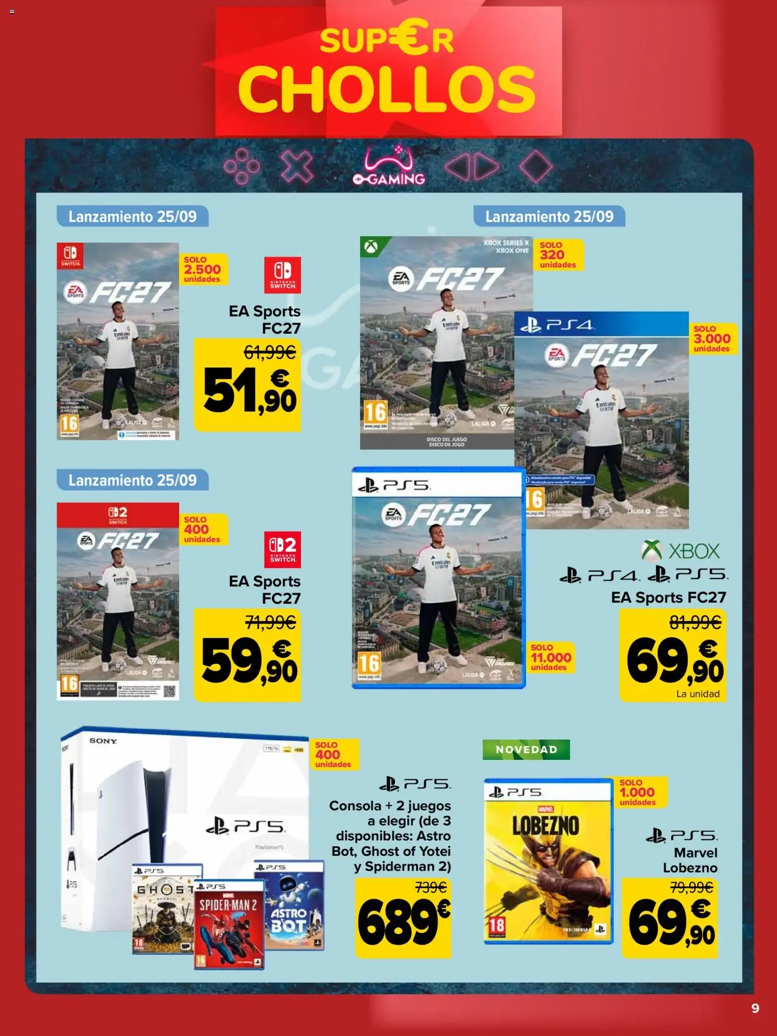 Catálogo de Carrefour Super Chollos 18 de septiembre al 5 de octubre 2026 - Página 9