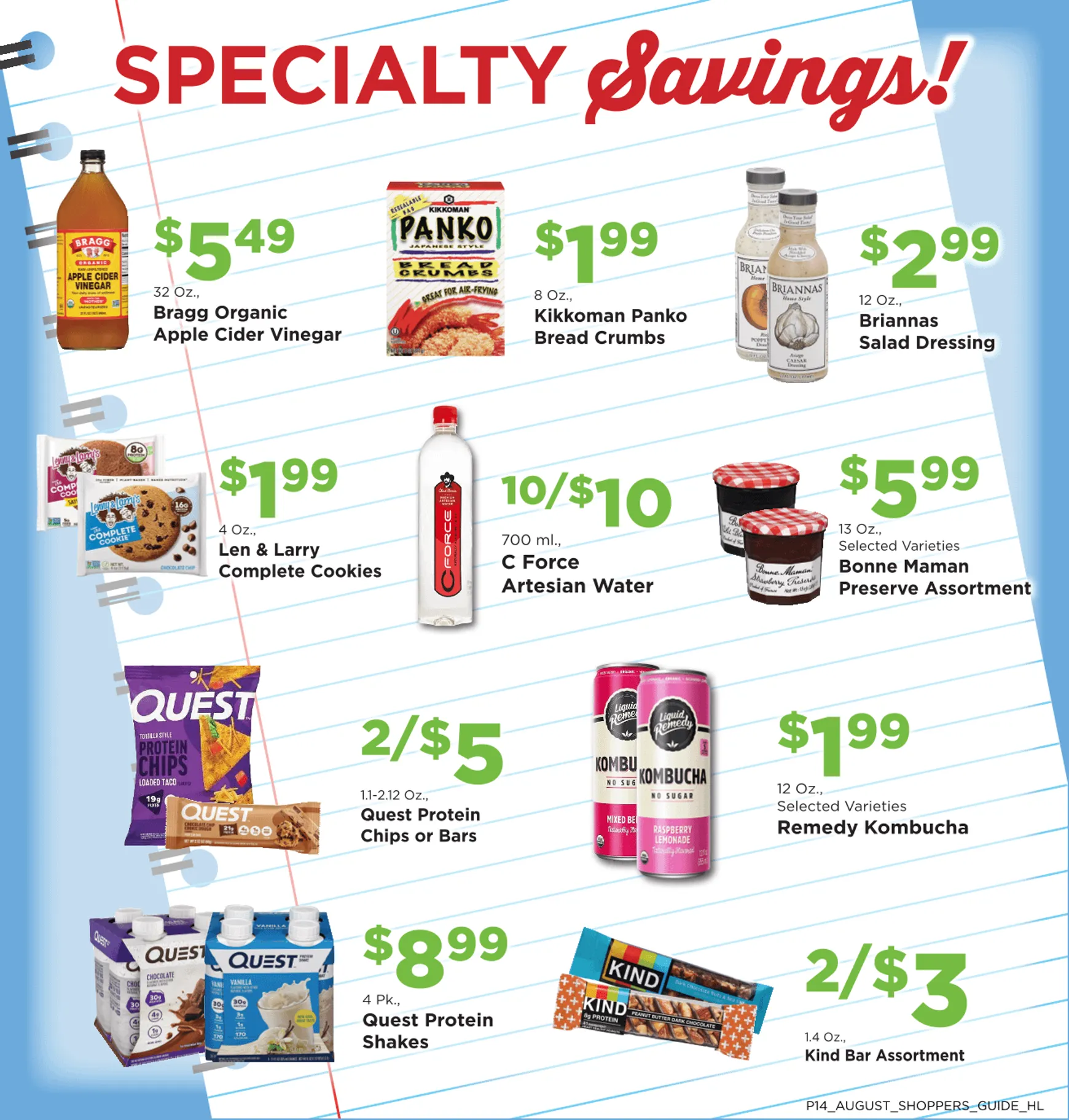 Weekly ad Homeland Stores - Bring Savings Home Shopper's Guide: Back to School from August 1 to August 31 2026 - Page 14