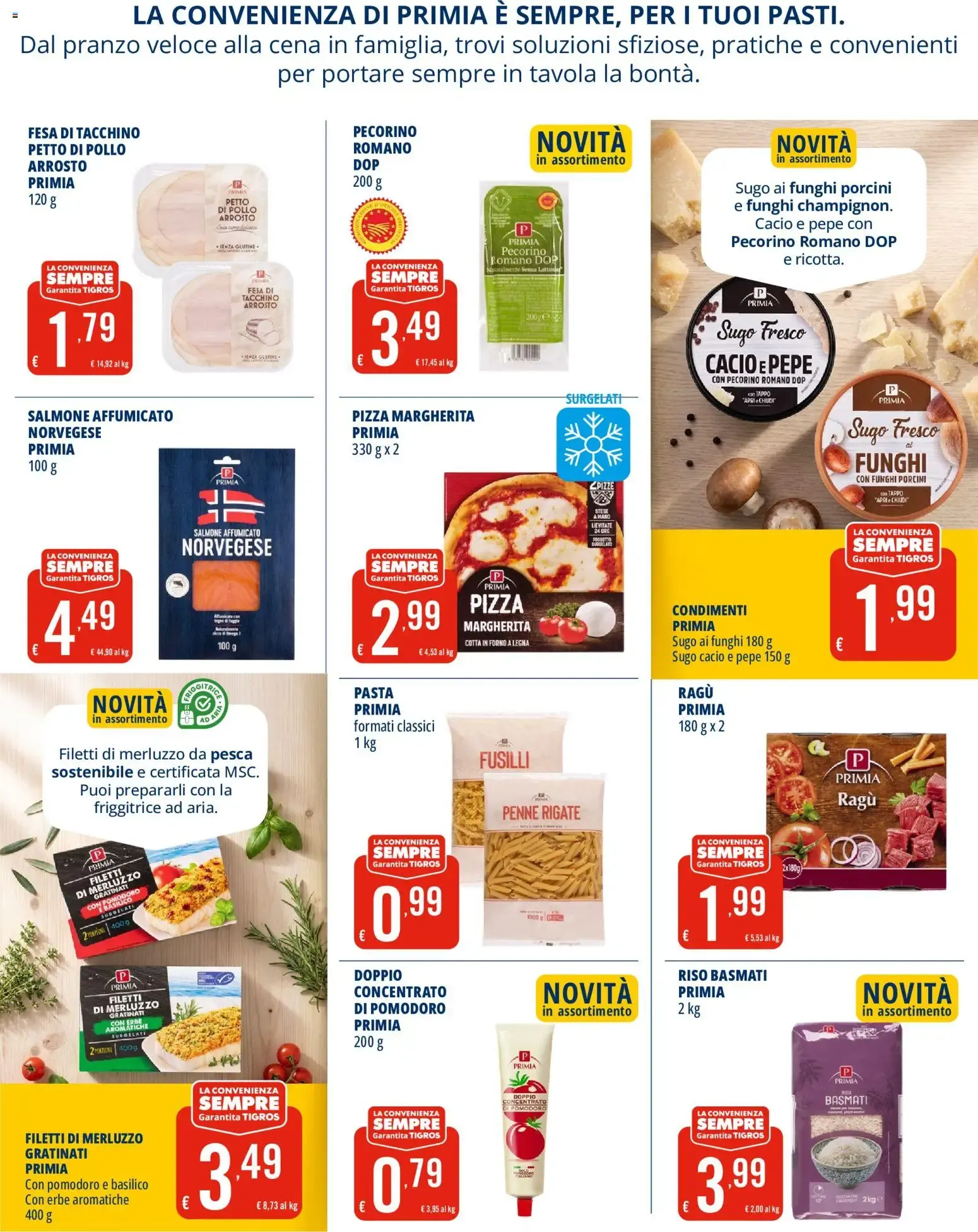 Tigros - La Convenienza Sempre. Prodotti a Marchio Convenienti. da 2 settembre a 15 settembre di 2026 - Pagina del volantino 3