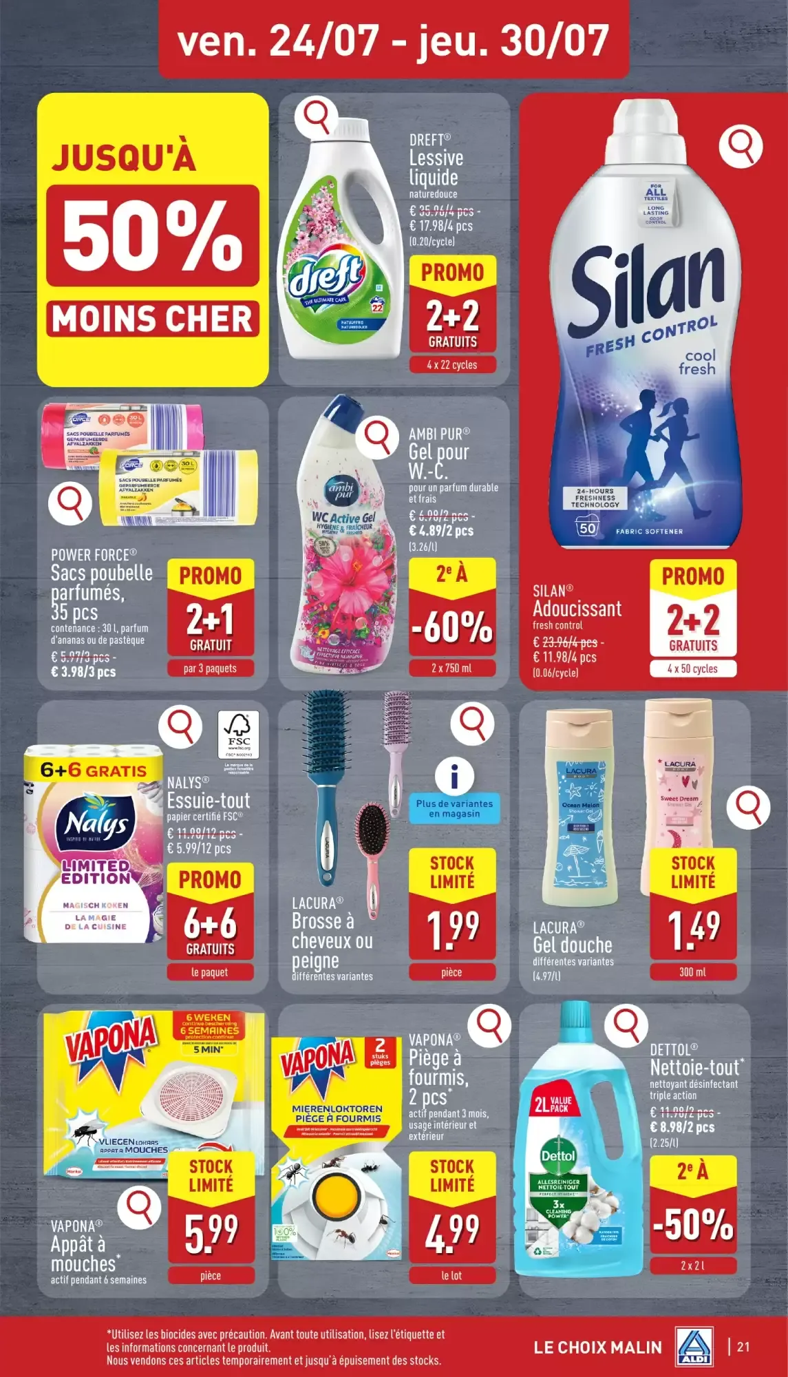 ALDI Dépliant 20/07 - 25/07 van 20 juli tot 25 juli 2026 - folder pagina 21
