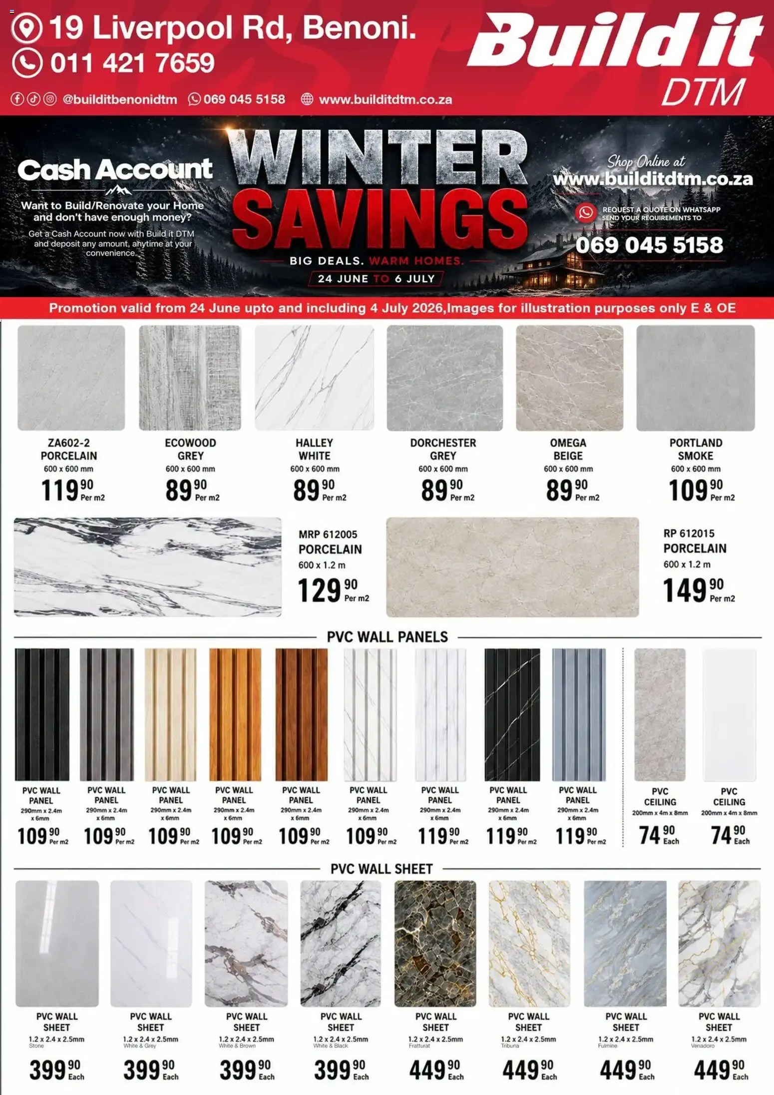Build It DTM - Winter Savings from 24 June to 4 July 2026 - Catalogue Page 3