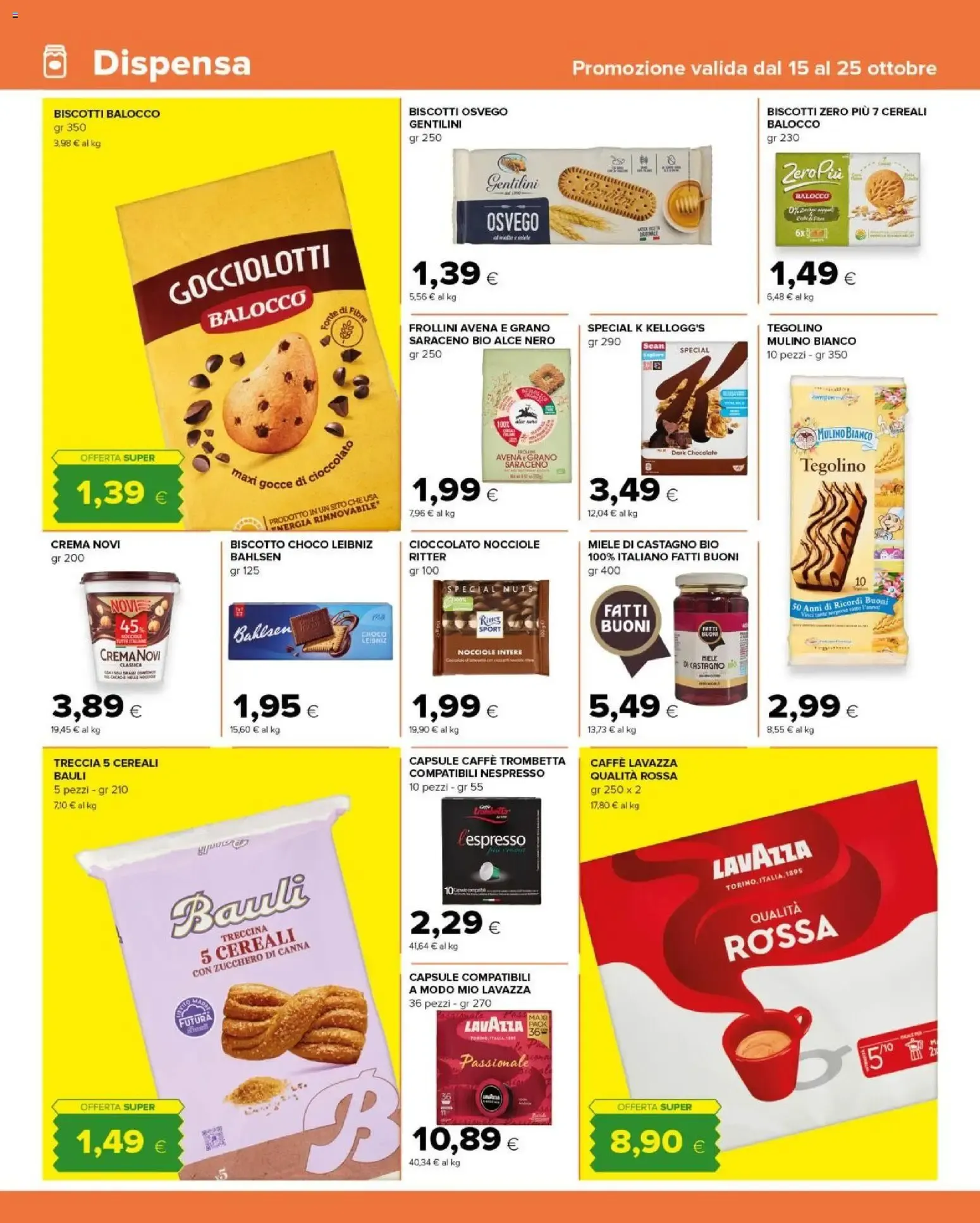 Nuova Apertura Supermercato Tigre Amico Roma da 15 ottobre a 25 ottobre di 2026 - Pagina del volantino 8
