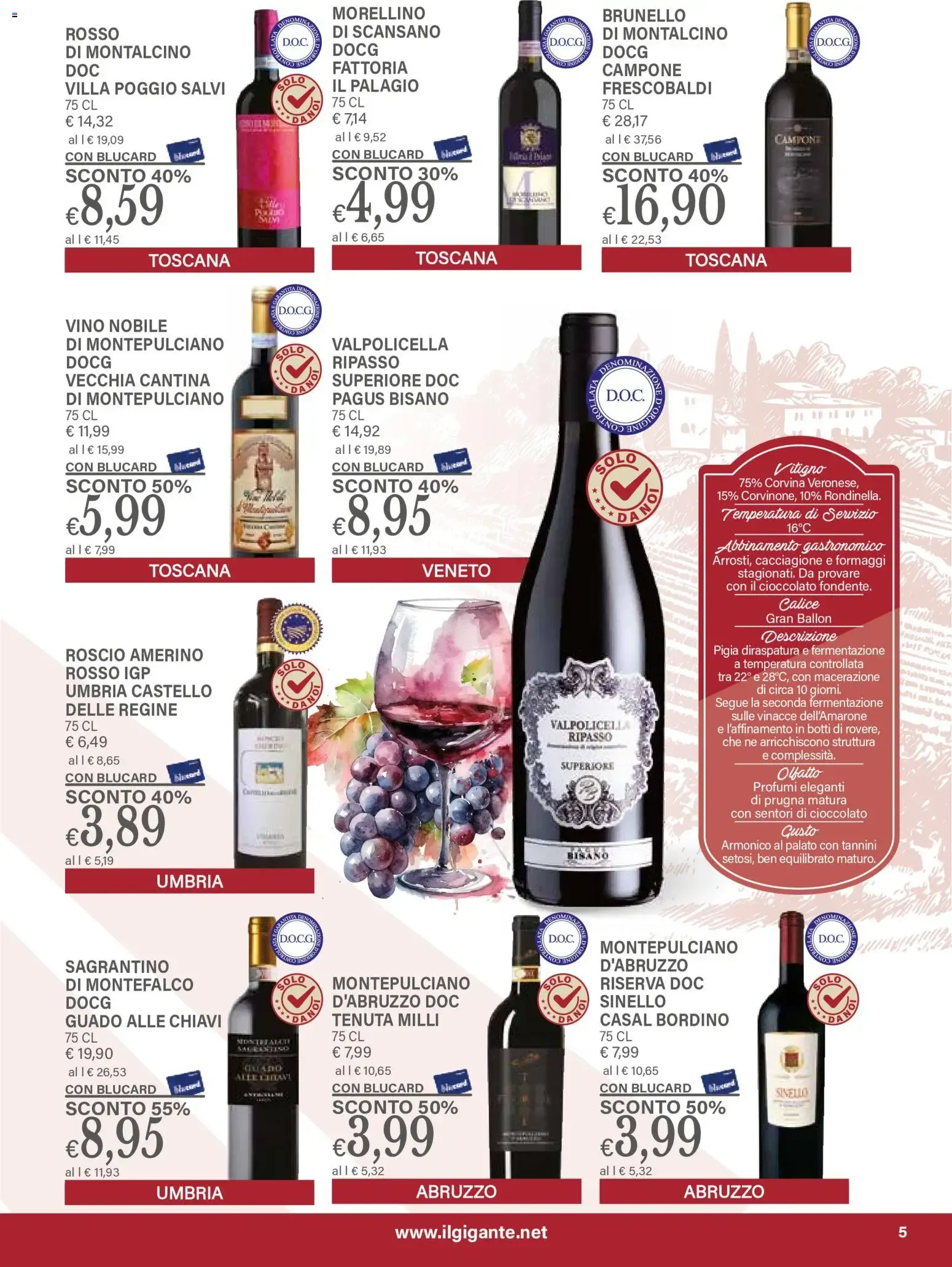 Il Tempo, La Terra, Il Gusto - L'Italia in un solo sorso da 7 maggio a 1 luglio di 2026 - Pagina del volantino 5