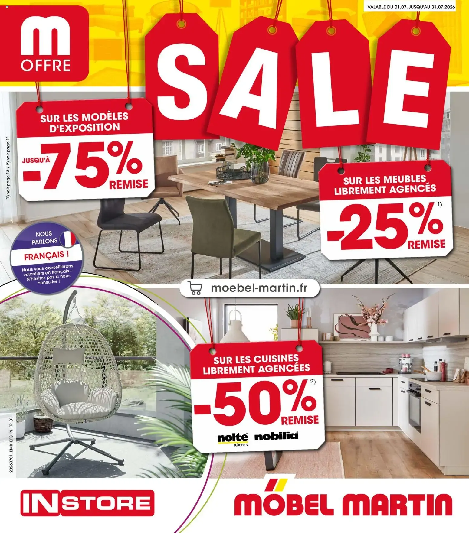 Möbel Martin catalogue à partir du 01/07/2026 - promo en ligne du 1 juillet au 31 juillet 2026 - Catalogue page 1
