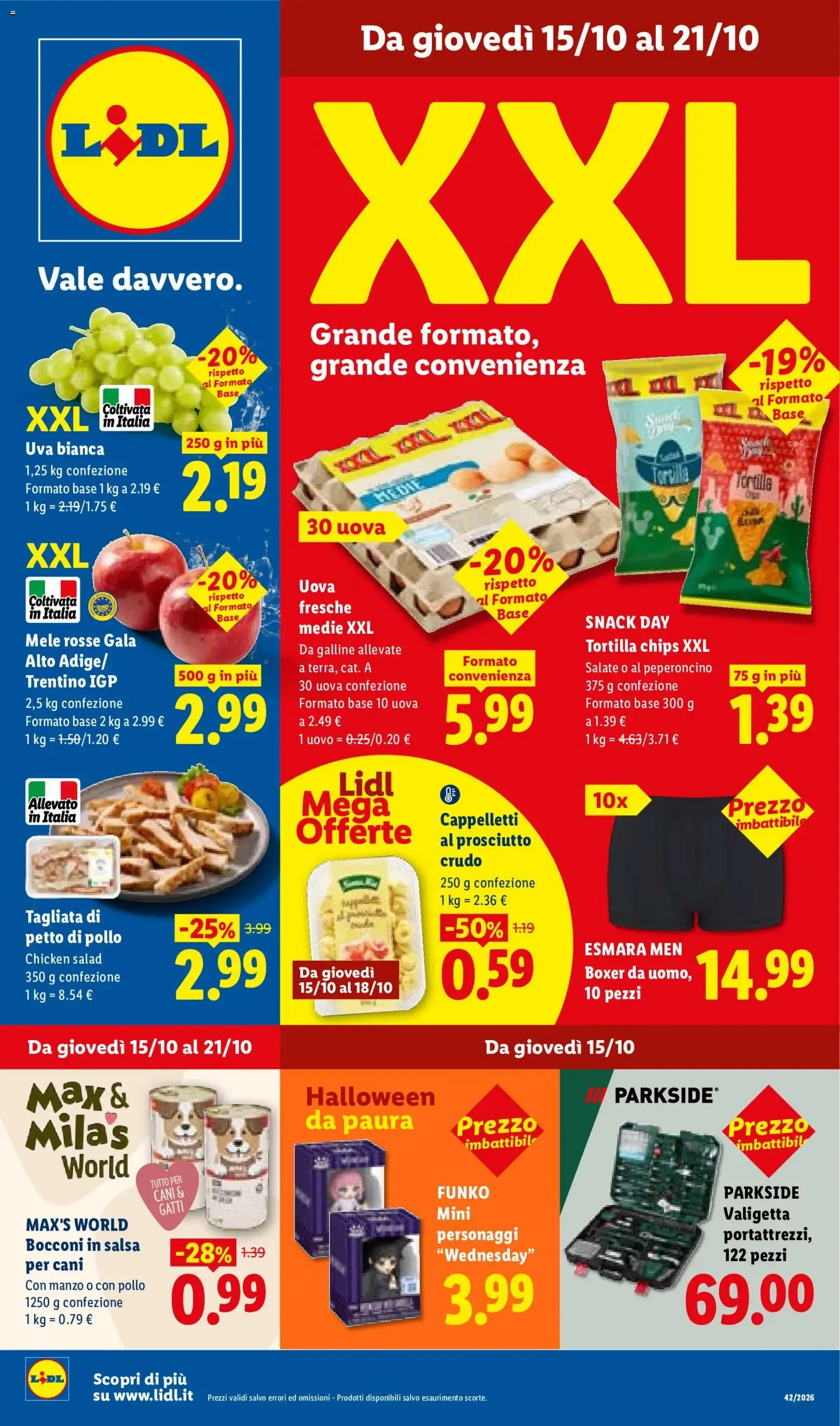 NUOVO LIDL volantino dal 15/10/2026 della prossima settimana da 15 ottobre a 21 ottobre di 2026 - Pagina del volantino 1