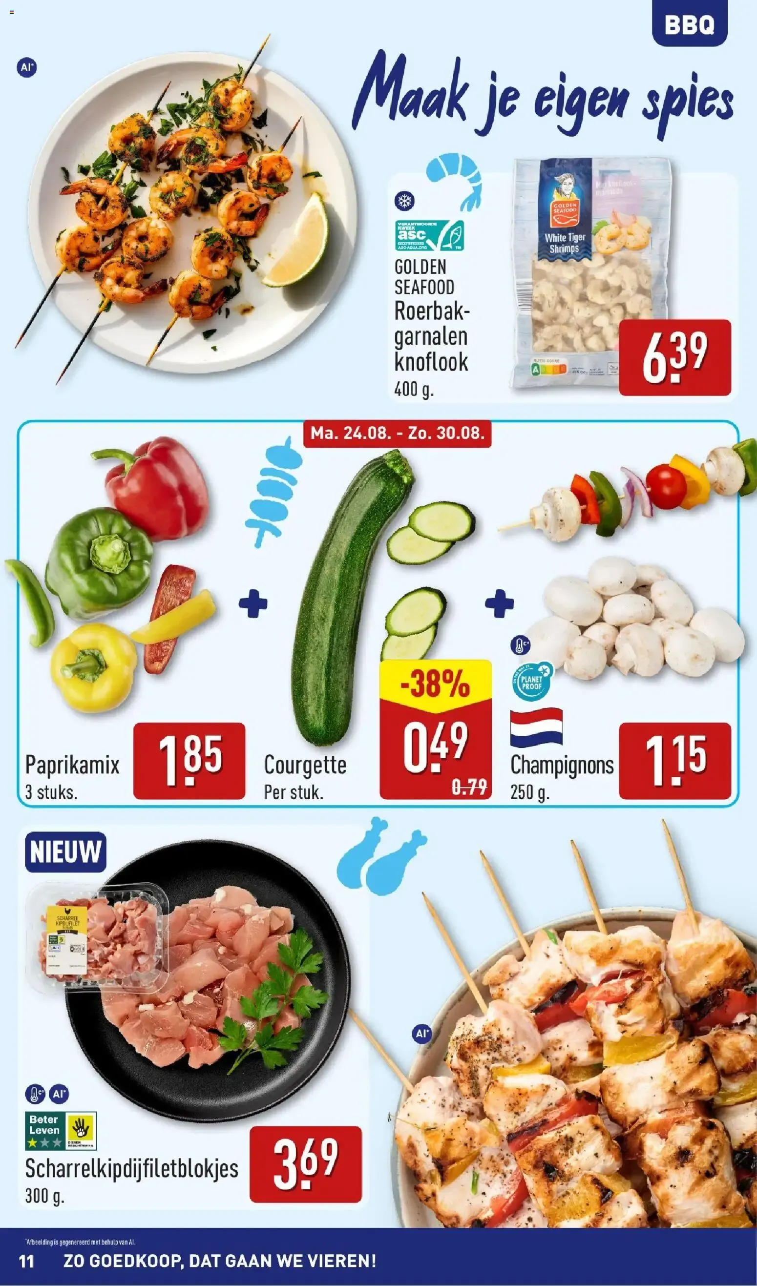 Aldi: Inspiración Veraniega para BBQ van 24 augustus tot 30 augustus 2026 - Folder pagina 11