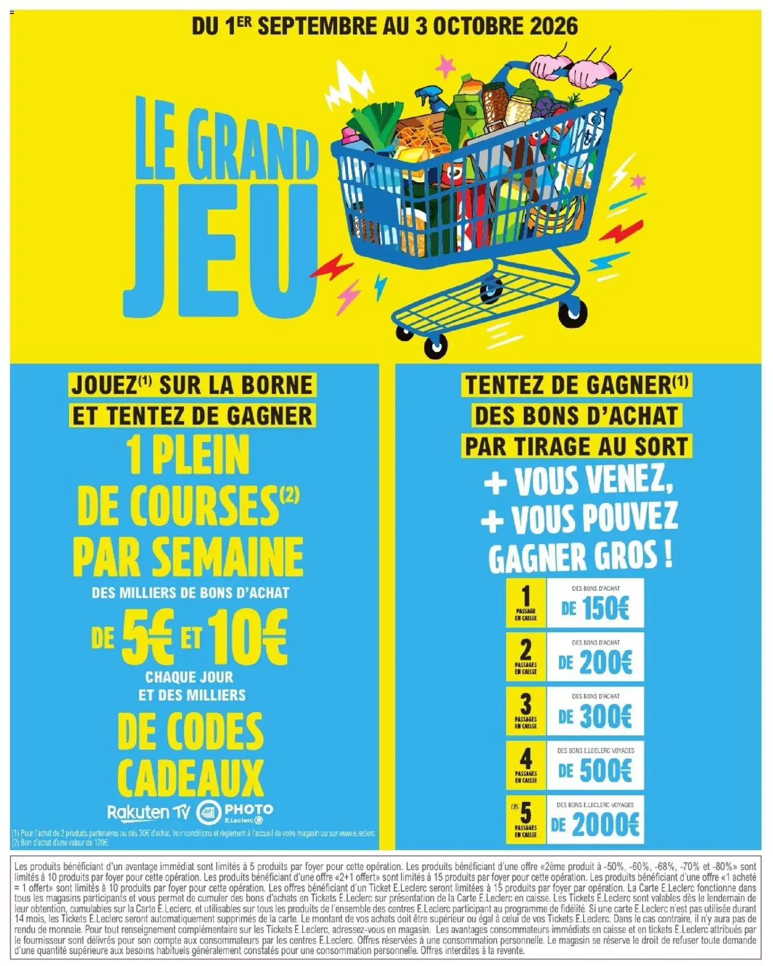 LES PLEINS POUVOIRS D'ACHAT du 22 septembre au 3 octobre 2026 - Catalogue page 2