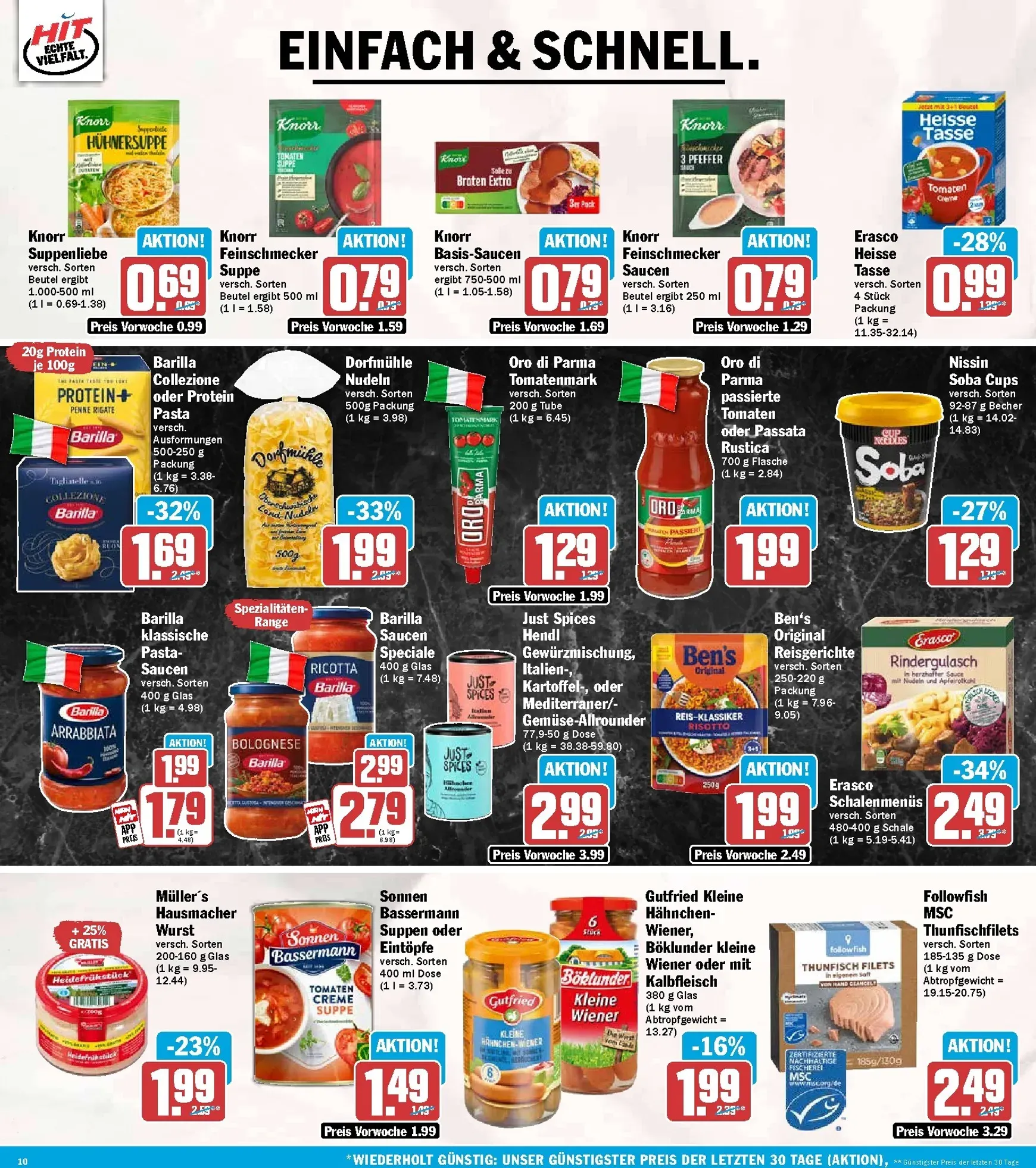 Hit Prospekt – von Montag 15.06.2026 bis Samstag 20.06.2026 von 15. Juni bis 20. Juni 2026 - Prospekt seite 10