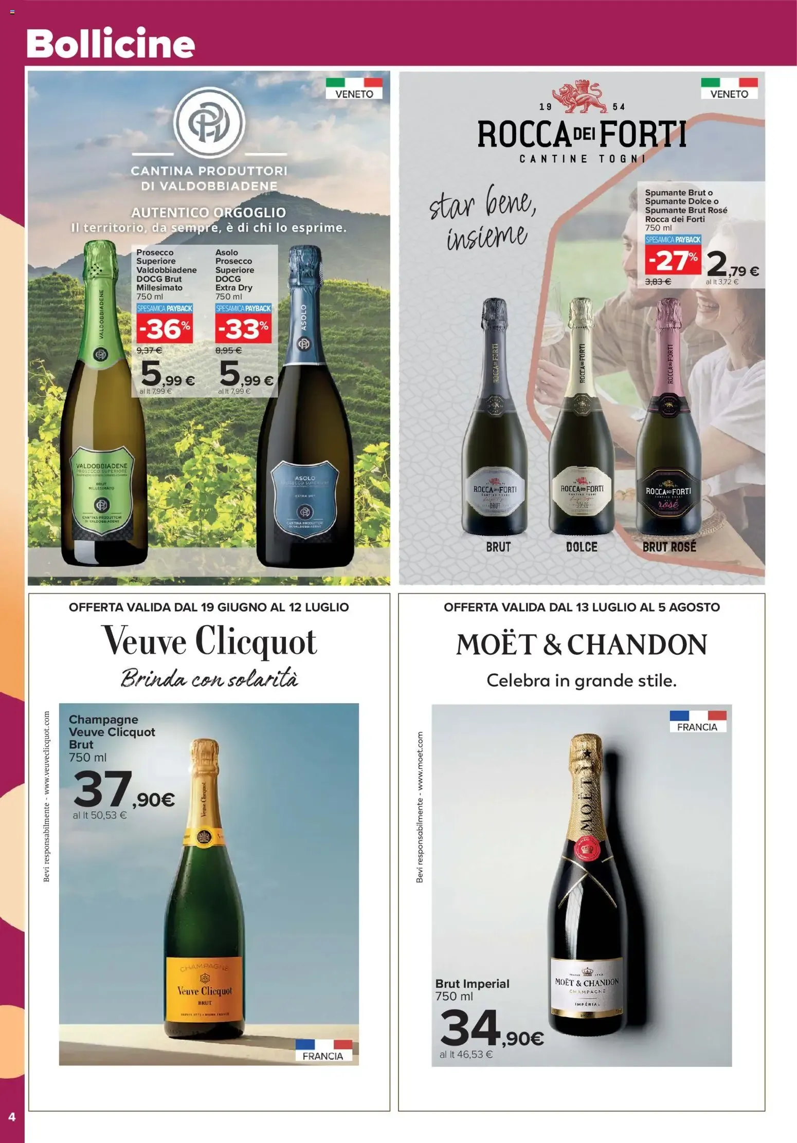 Carrefour Market - Speciale Vini e Alcolici da 19 giugno a 5 agosto di 2026 - Pagina del volantino 4