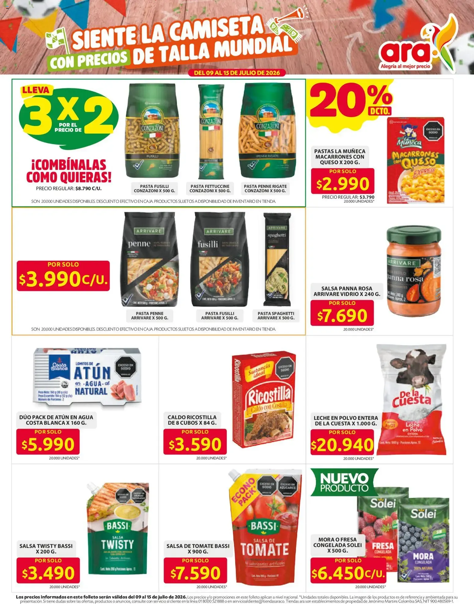 Catalogo de Acompaña cada partido con descuentos de talla mundial 9 de julio al 15 de julio 2026 - Pag 14