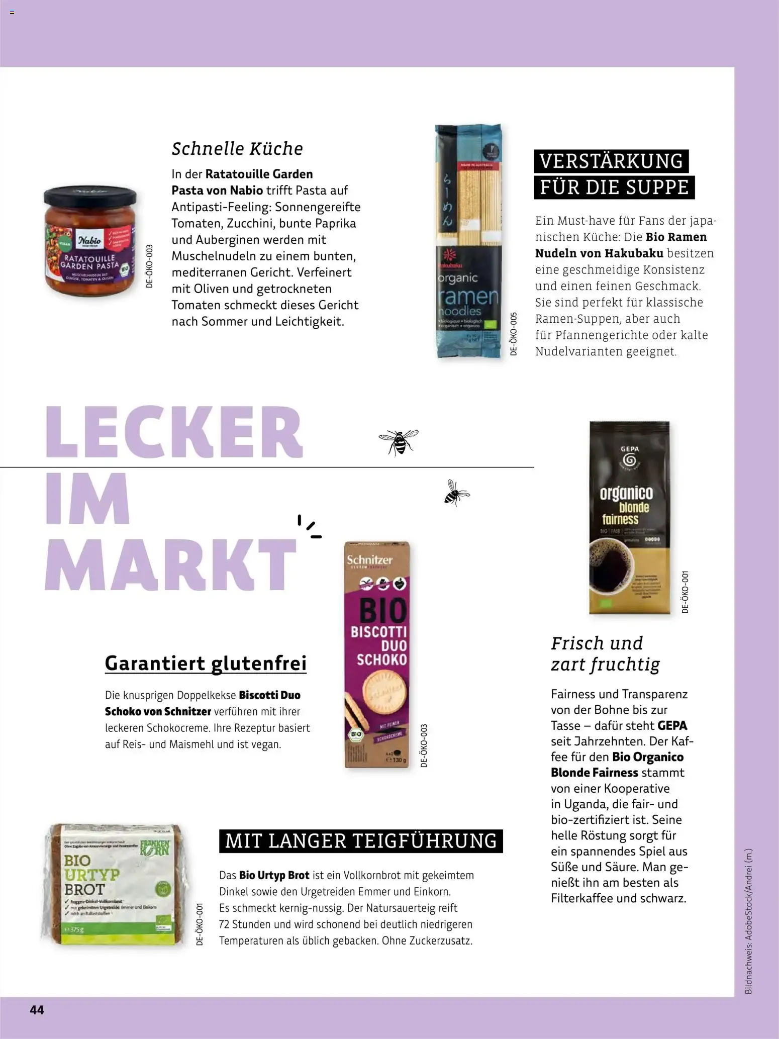 Das BioMarkt Magazin KREO von 17. Juli bis 30. September 2026 - Prospekt seite 43
