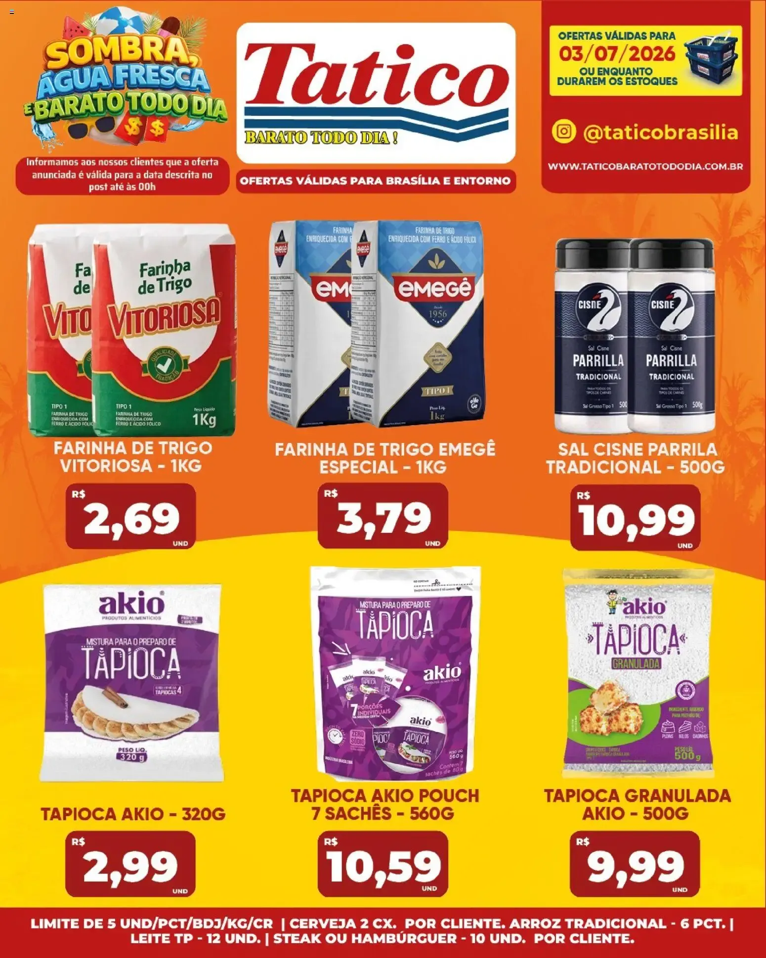 Encarte de Tatico ofertas do Dia de 03/07/2026 | Promoções Online 3 de julho até 3 de julho 2026 - Pagina 17