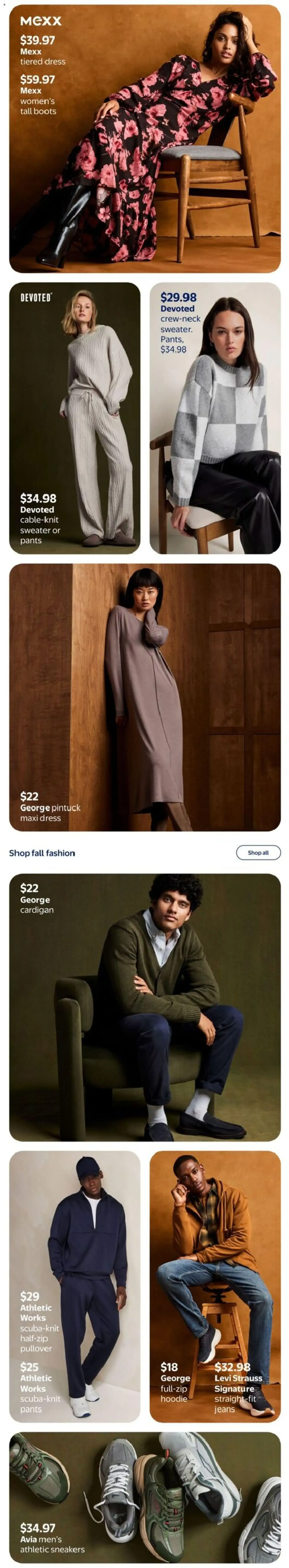 Walmart flyer - Fall into style from Sep 10, 2026 > weekly specials & deals from September 10 to October 21 2026 - flyer page 8