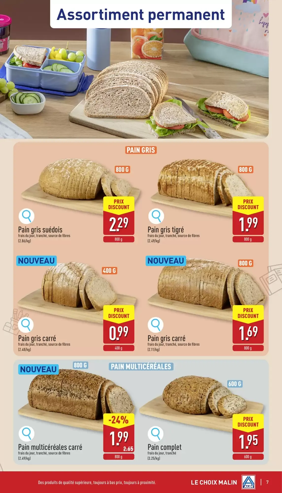 ALDI Dépliant du 24/08 au 29/08 van 24 augustus tot 29 augustus 2026 - folder pagina 7