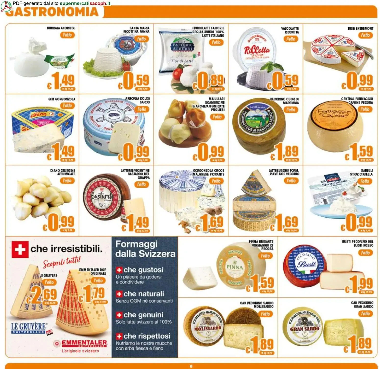 Sacoph volantino dal 10/06/2026 - online Offerte da 10 giugno a 18 giugno di 2026 - Pagina del volantino 8