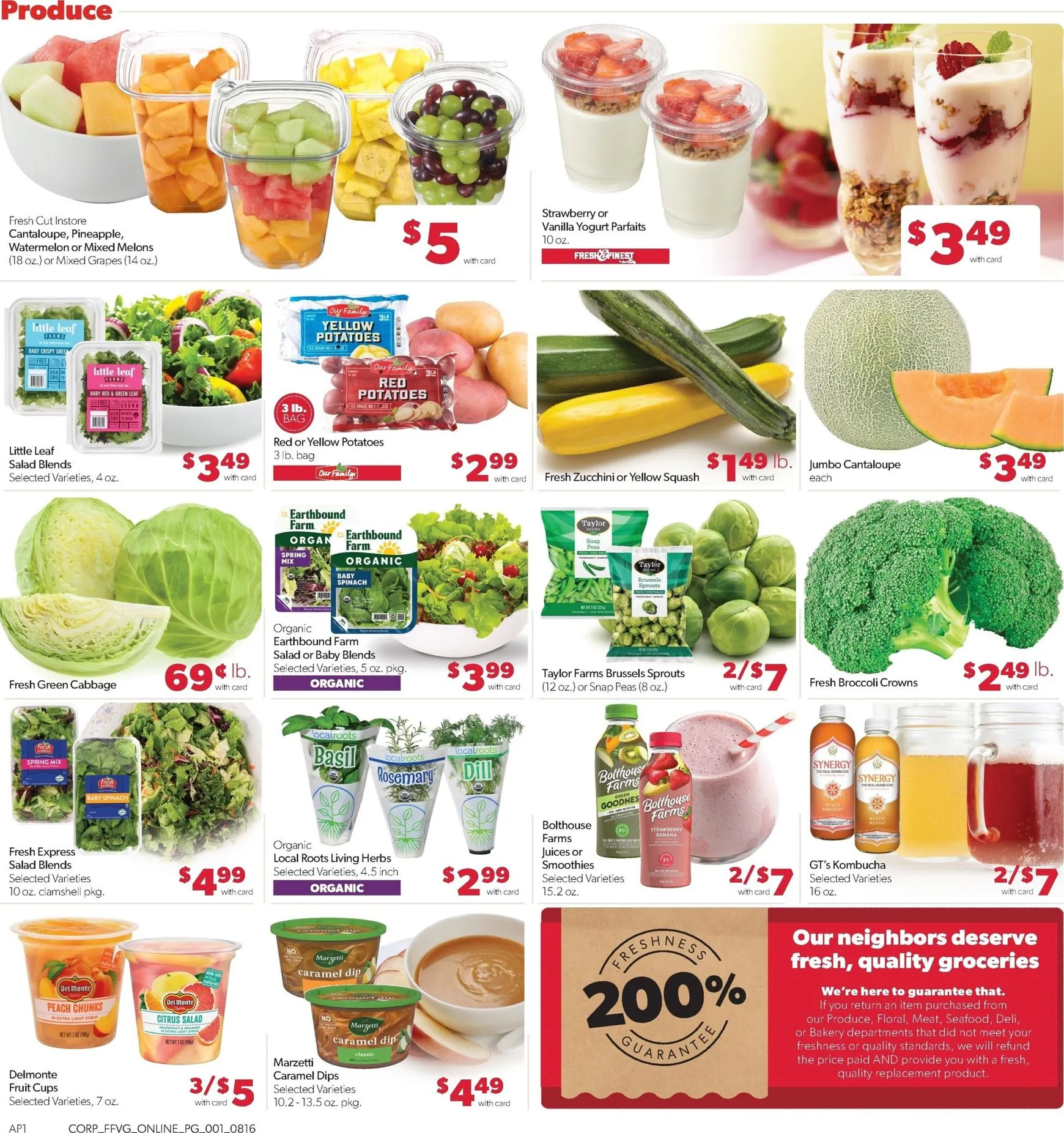 Weekly promotion Current Family Fare leaflet valid from Sunday 08/16/2026 to Saturday 08/22/2026 spanning from August 16 to August 22 2026 - Page 6 for Catalogue 365