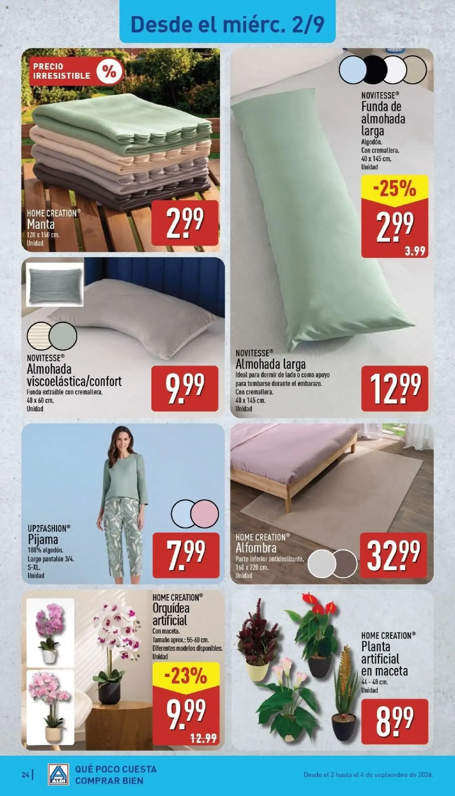 Catálogo de Aldi folleto | Catálogo 31 de agosto al 6 de septiembre 2026 - Página 23