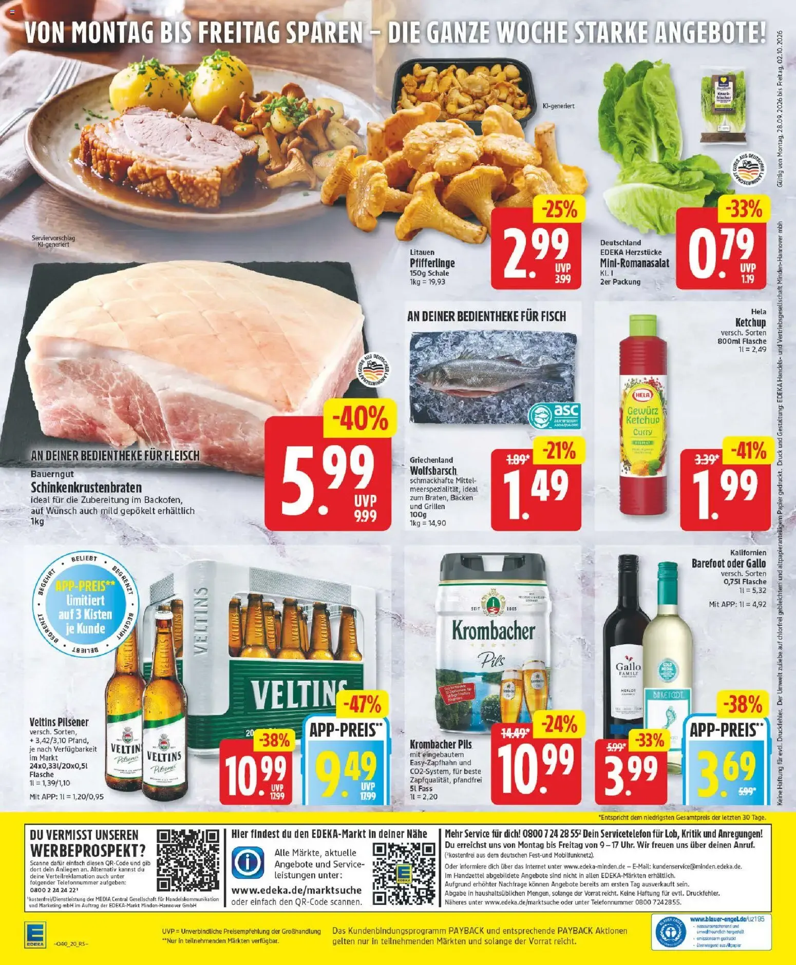 Edeka Prospekt (ab 28.09.2026) » Angebote Online von 28. September bis 2. Oktober 2026 - Prospekt seite 25