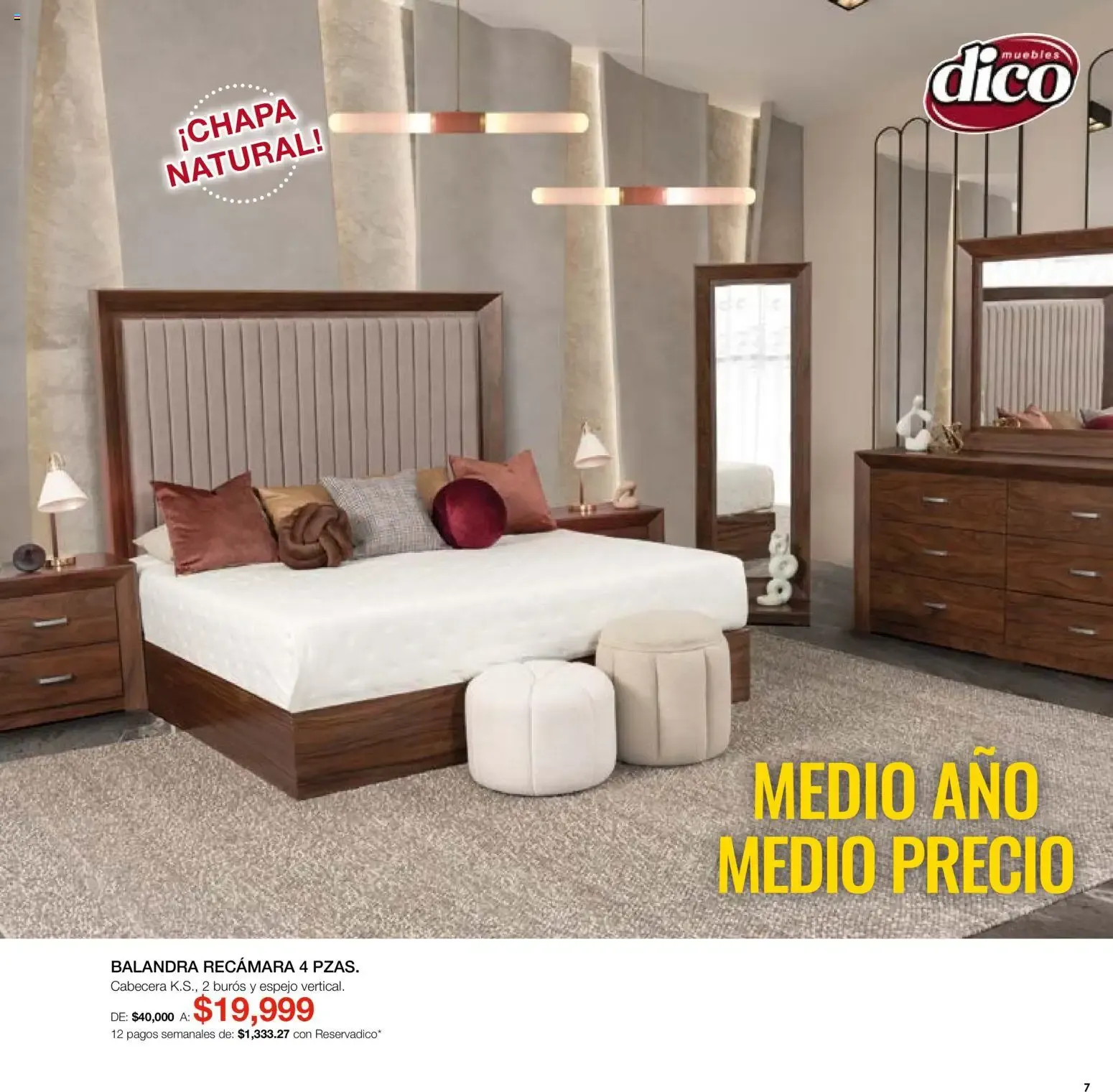 Catálogo de Muebles Dico - Medio Año Medio Precio 1 de julio al 31 de julio 2026 - Pagina 7