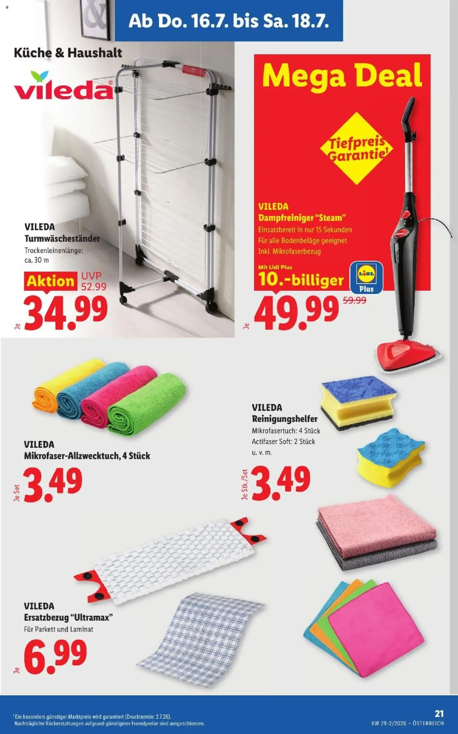 Lidl - Flugblatt ab 16.07.2026 - Angebote ab donnerstag von 16. Juli bis 18. Juli 2026 - Flugblätt seite  24