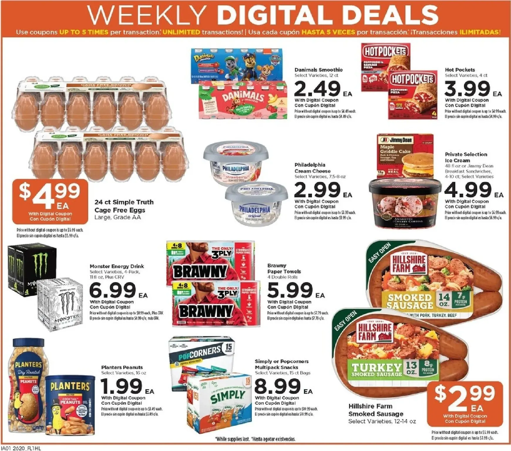 Weekly ad Current Food 4 Less leaflet valid from Wednesday 06/17/2026 to Tuesday 06/23/2026 from June 17 to June 23 2026 - Page 2