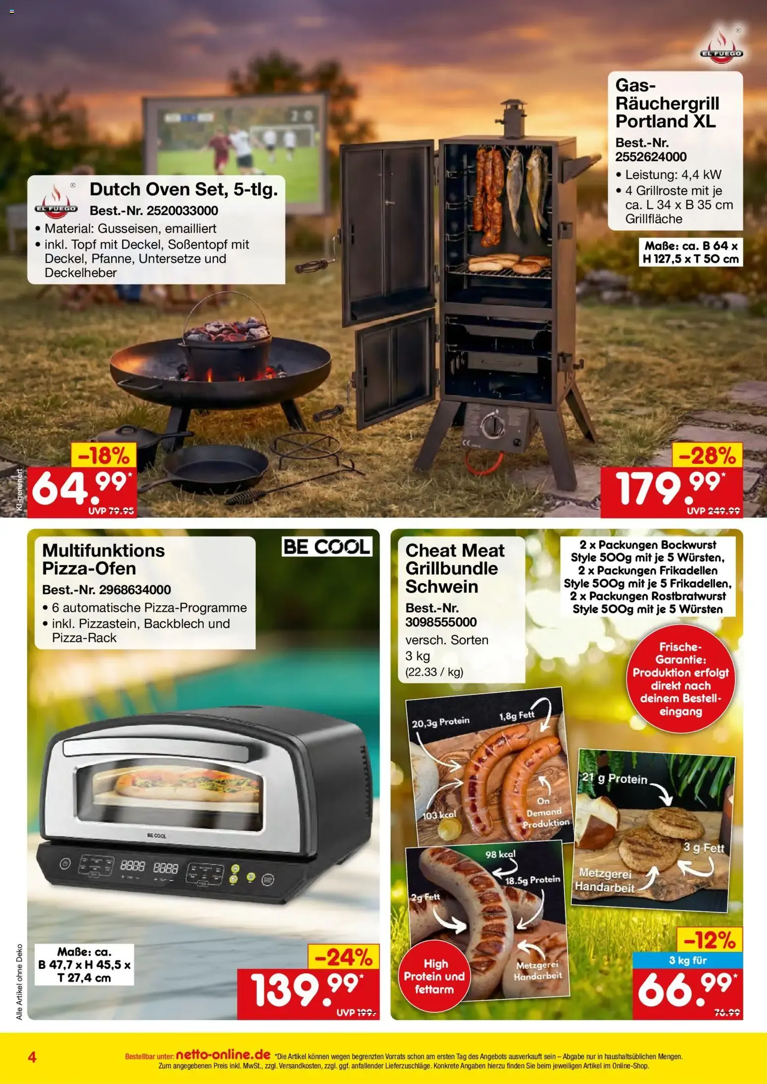 Netto Marken-Discount Online-Angebote Juli (ab 01.07.2026) » Angebote von 1. Juli bis 31. Juli 2026 - Prospekt seite 4