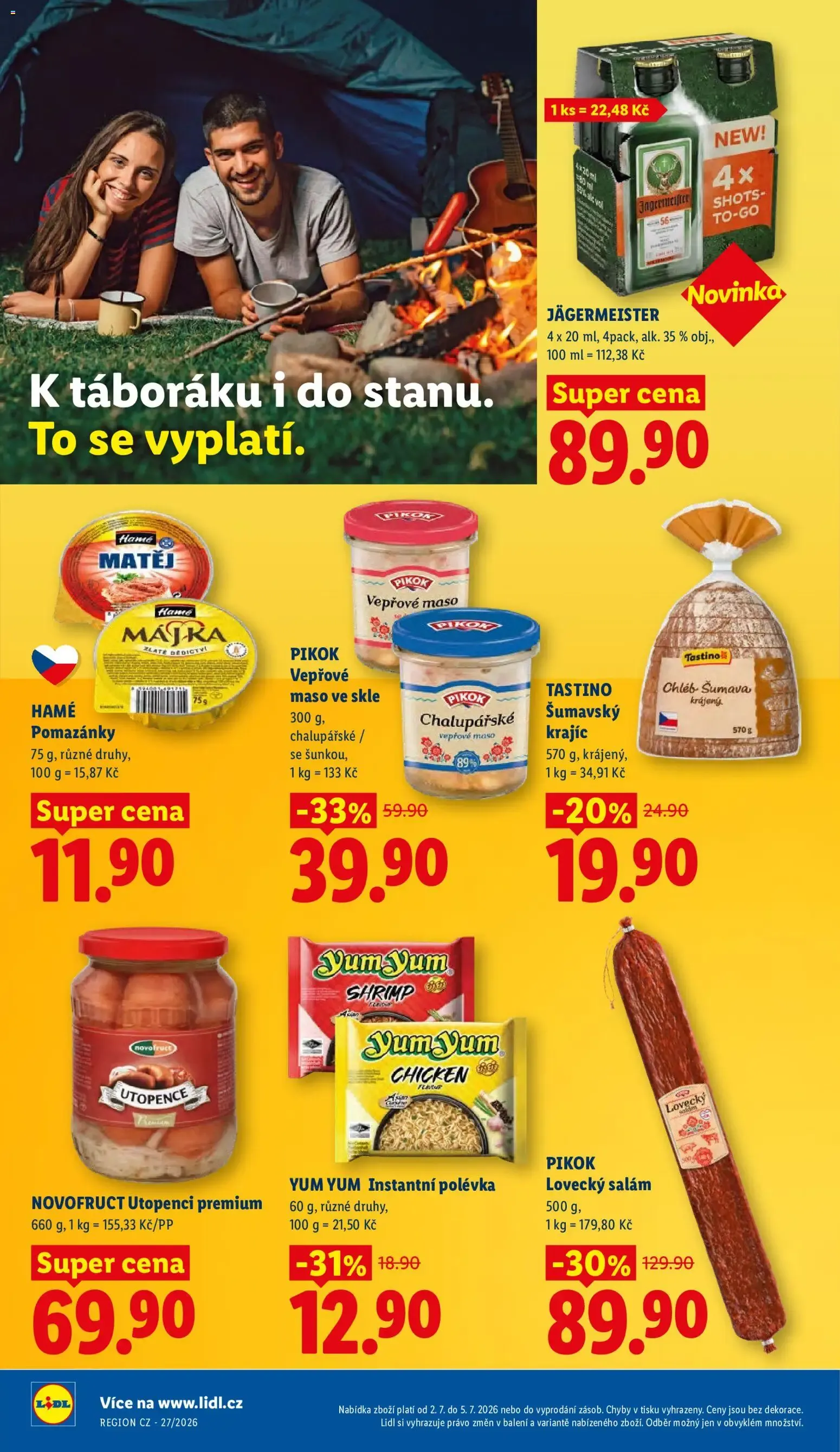 Lidl leták od 02.07.2026 - Nový akční leták - 2. července 5. července 2026 - Page 20