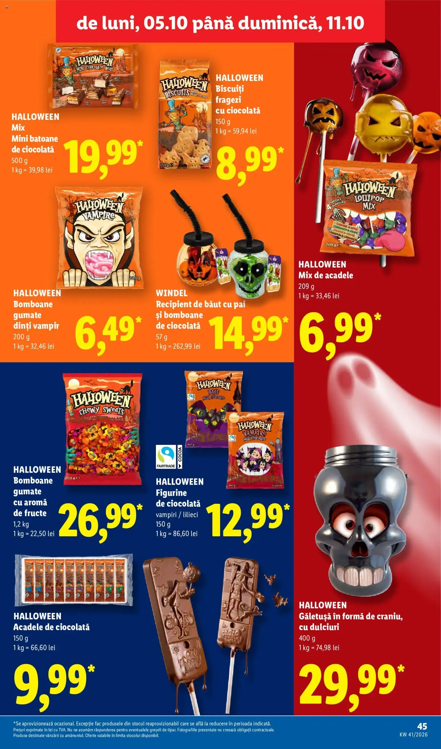 Catalog Catalog LIDL 05.10.2026 - Oferta și Revista online de la 5 octombrie până la 11 octombrie 2026 - Revista Pagina 45