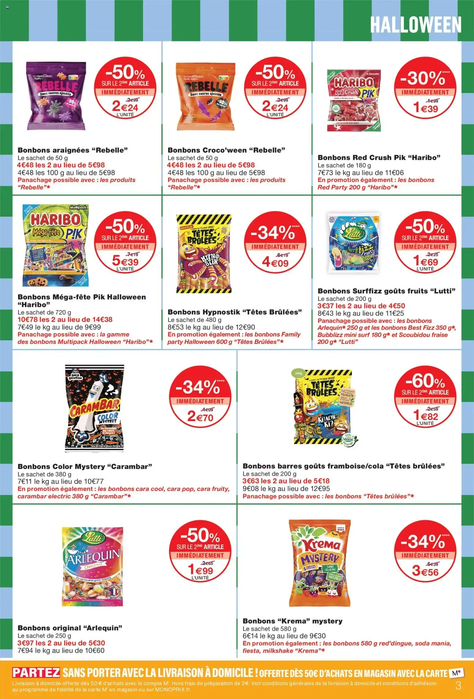 Monoprix: Viva Mexico - 50% en la 2da unidad de dulces du 20 octobre au 1 novembre 2026 - Catalogue page 3