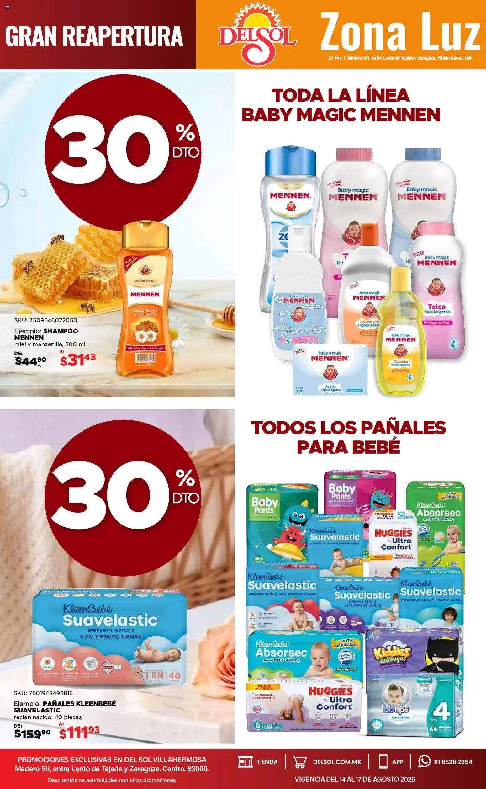 Catálogo de Del Sol Gran Reapertura y 4 Días de Grandes Promociones 14 de agosto al 17 de agosto 2026 - Pagina 25