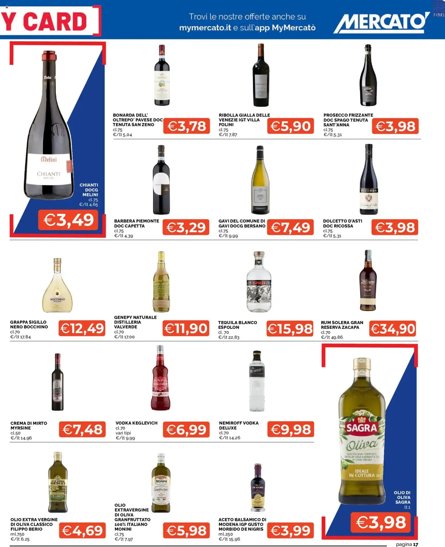 Mercatò volantino dal 09/07/2026 - online Offerte da 9 luglio a 19 luglio di 2026 - Pagina del volantino 17
