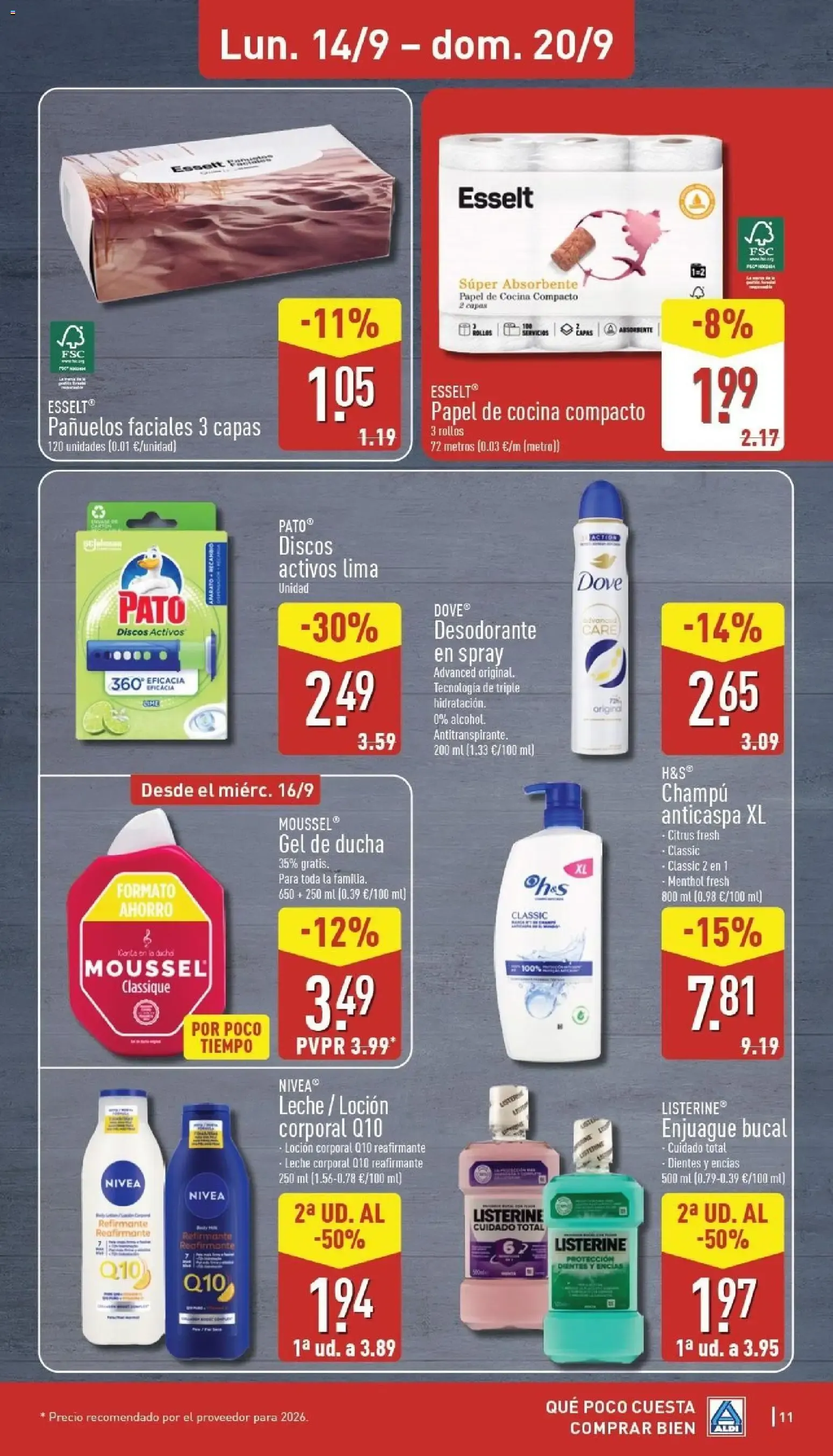 Catálogo de Aldi folleto del 14/09/2026 al 20/09/2026 14 de septiembre al 20 de septiembre 2026 - Página 11