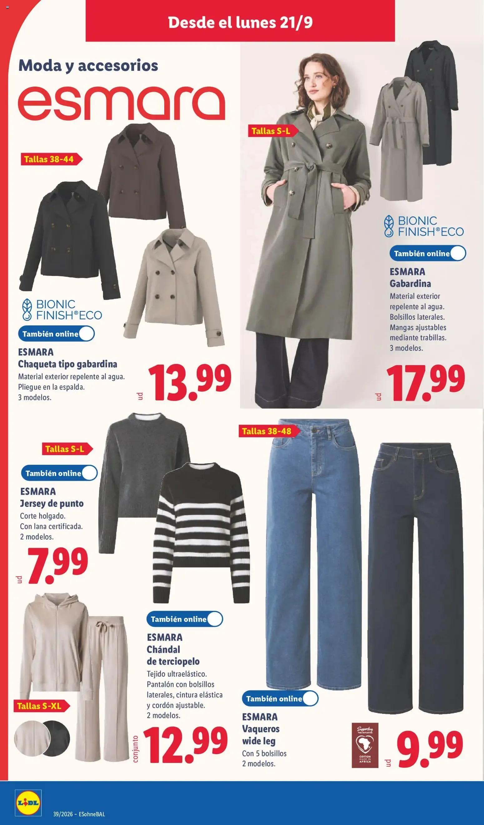 Catálogo de Lidl folleto de bazar del 21/09/2026 | Ofertas 21 de septiembre al 27 de septiembre 2026 - Página 6