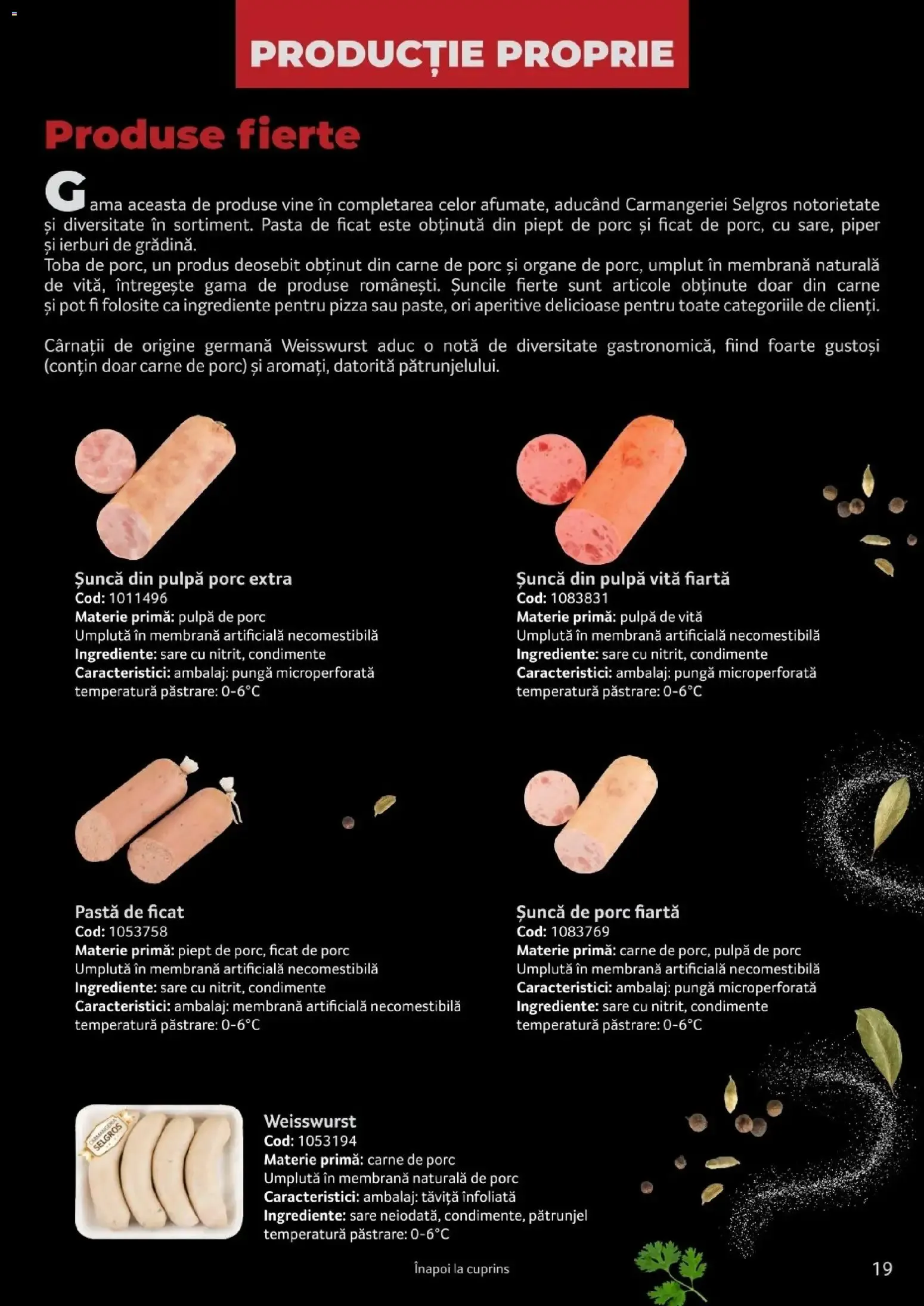 Catalog Selgros Catalog Carne de la 25 martie până la 31 martie 2027 - Revista Pagina 18