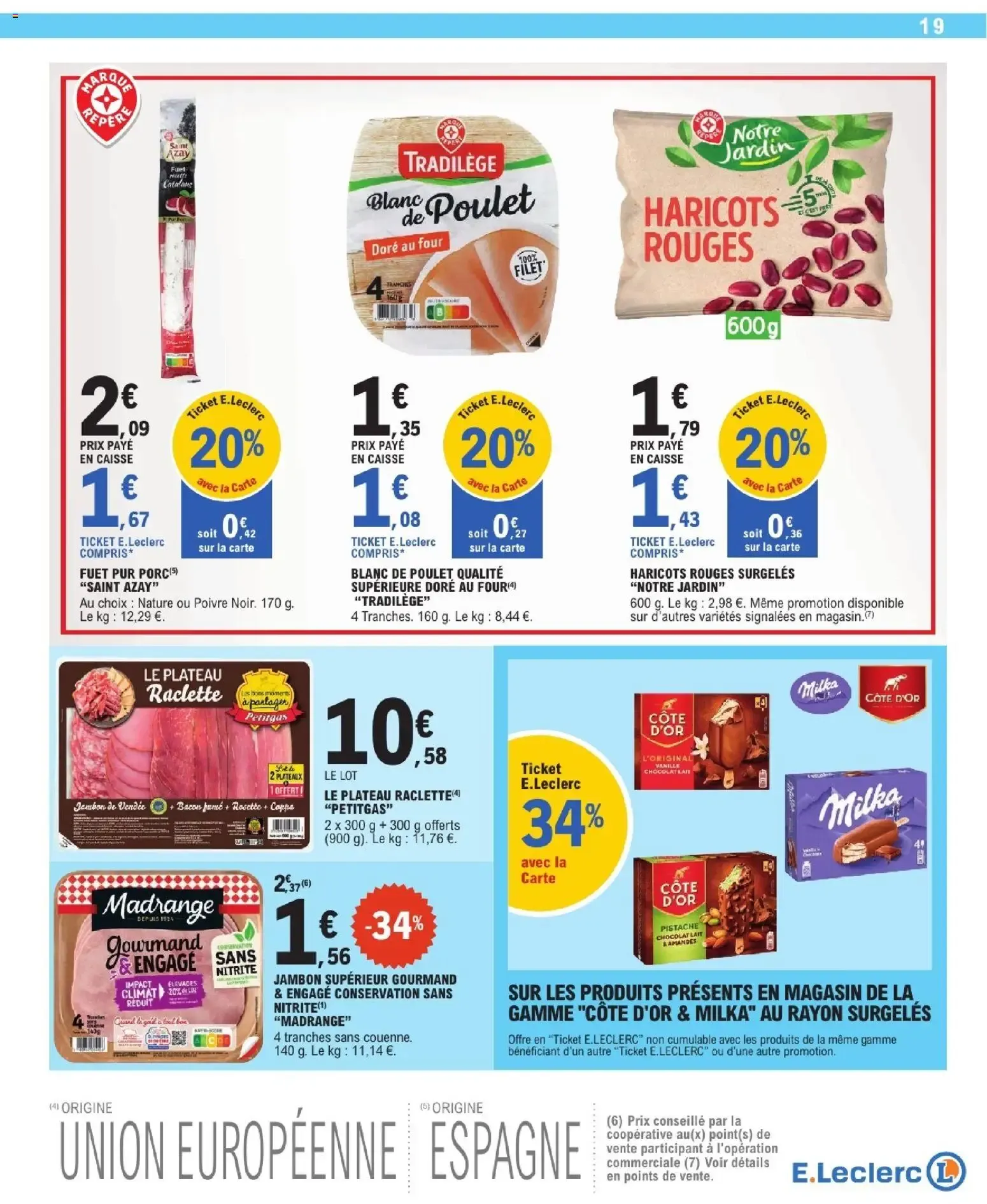 Catalogue E.Leclerc du 13/10/2026 | Nouveau promo prospectus du 13 octobre au 24 octobre 2026 - Catalogue page 19