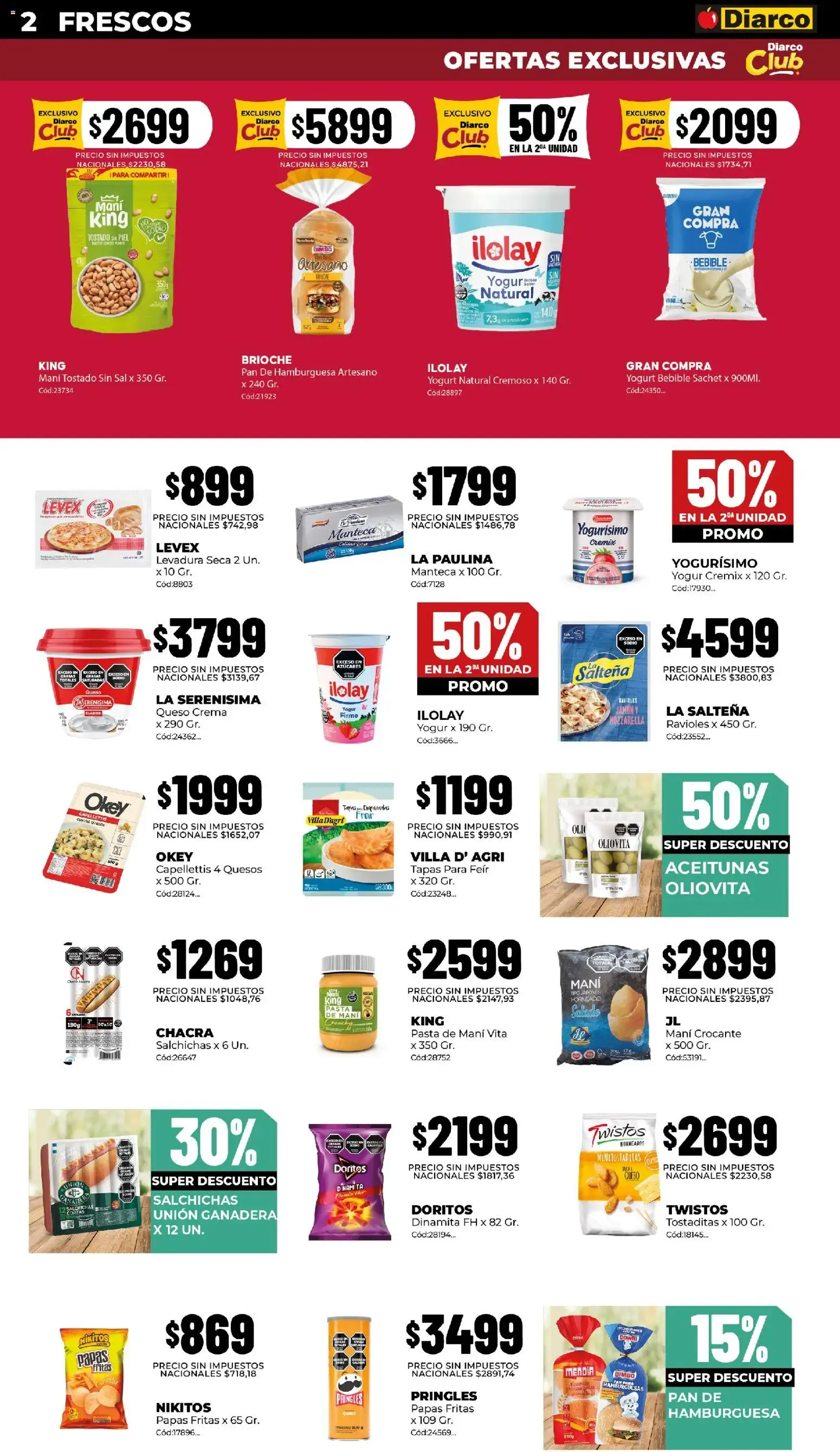 Ofertas de Diarco - Ofertas 3 de agosto al 7 de agosto 2026 - Página 2 del catálogo