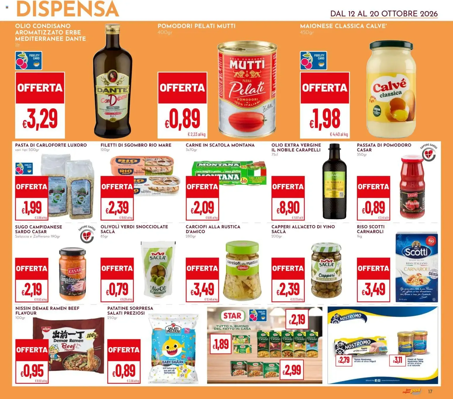 Iper Pan & Superpan: Sconti fino al 50% da 12 ottobre a 20 ottobre di 2026 - Pagina del volantino 17