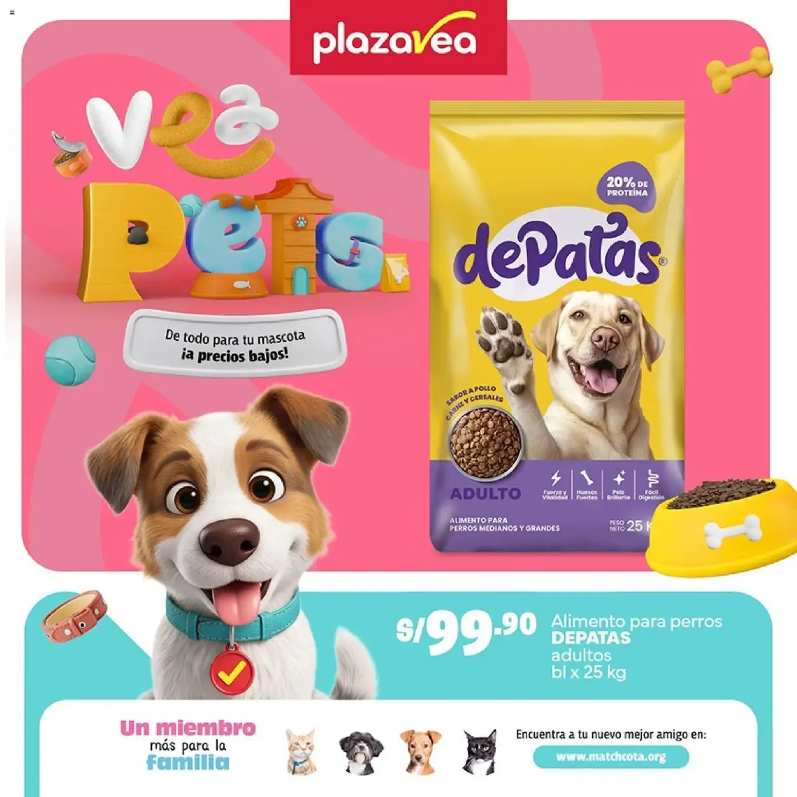 Catalogo de Catálogo Plaza Vea - Especial Mascotas N4 online del 01/09/2026 1 de setiembre al 20 de setiembre 2026 - Pag 1