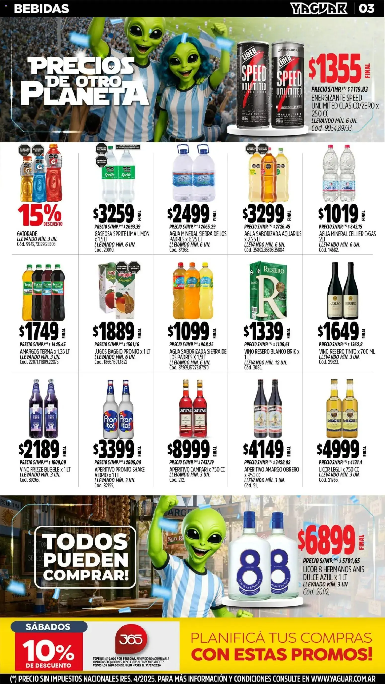 Ofertas de Yaguar - Oferta Semanal Mar del Plata del 29/06/2026 - 04/07/2026 29 de junio al 4 de julio 2026 - Página 4 del catálogo