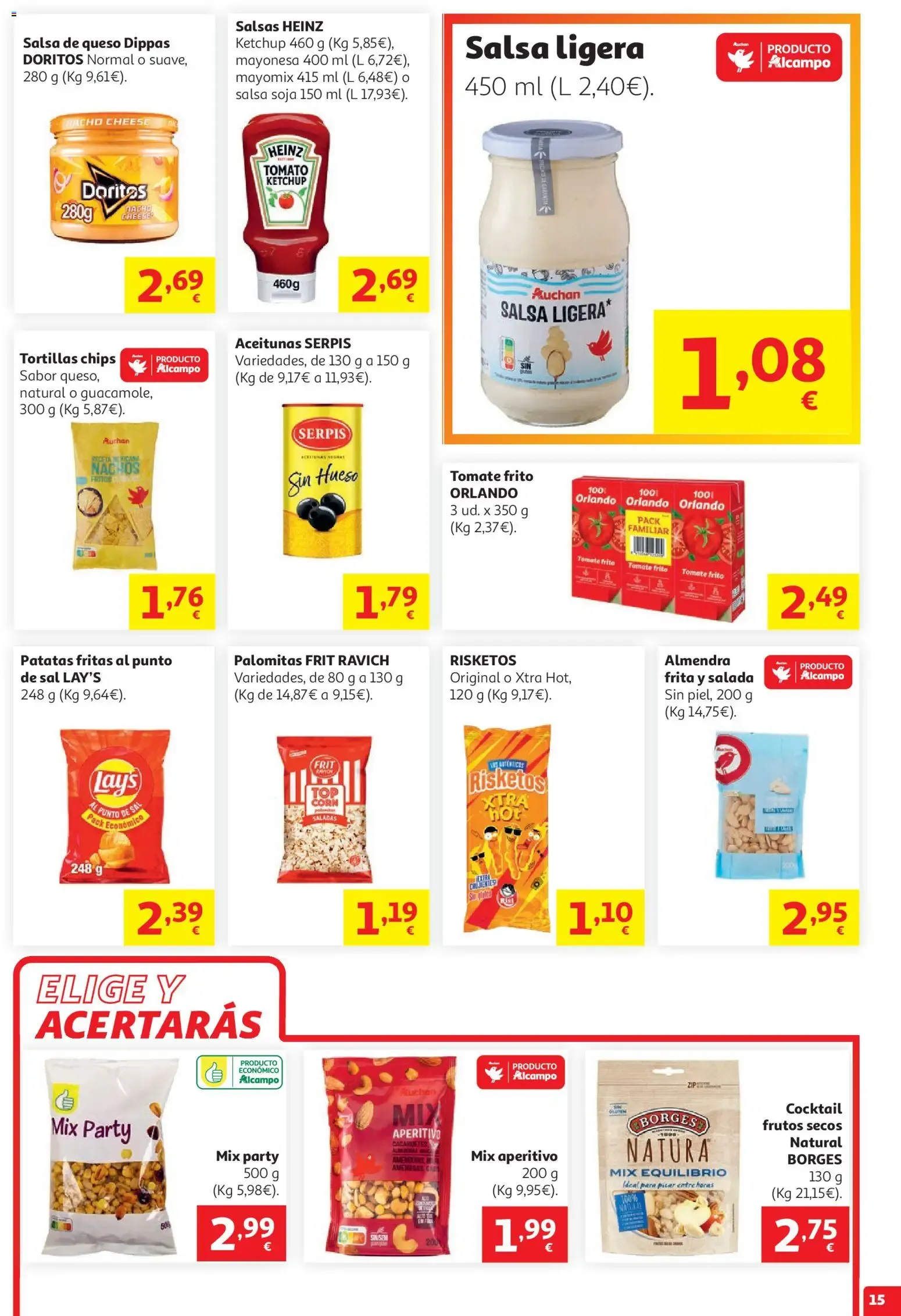 Catálogo de Come fácil en verano en un abrir y cerrar de nevera 29 de julio al 12 de agosto 2026 - Página 15