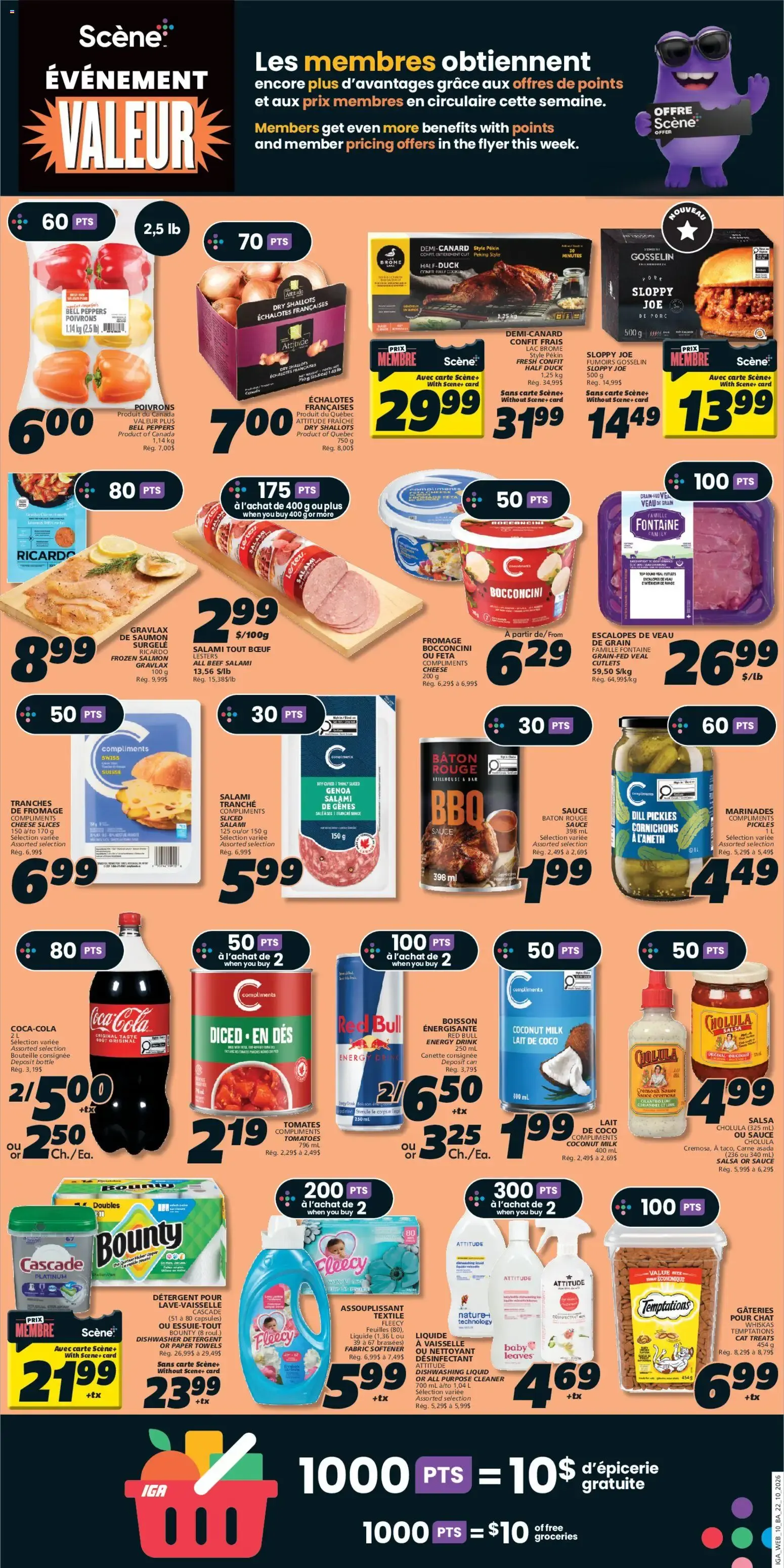 IGA weekly flyer / circulaire from Oct 22, 2026 > weekly specials & deals from October 22 to October 28 2026 - flyer page 13