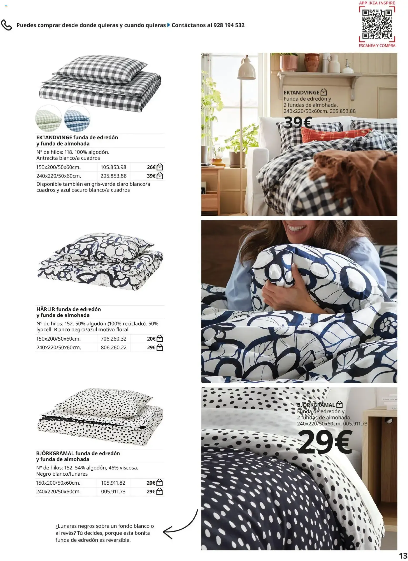 Catálogo de IKEA - Guía de Compra Ropa de cama 1 de septiembre al 31 de enero 2027 - Página 13