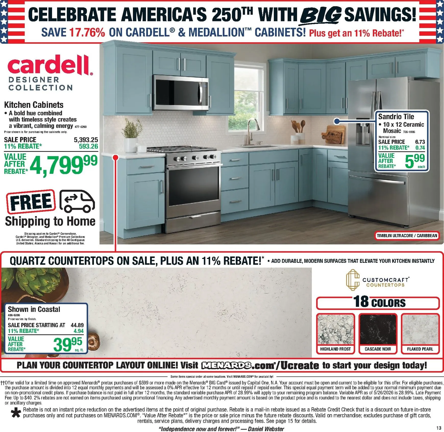 Weekly ad Current Menards - 11% Rebate Sale leaflet valid from Thursday 06/25/2026 to Sunday 07/05/2026 from June 25 to July 5 2026 - Page 20