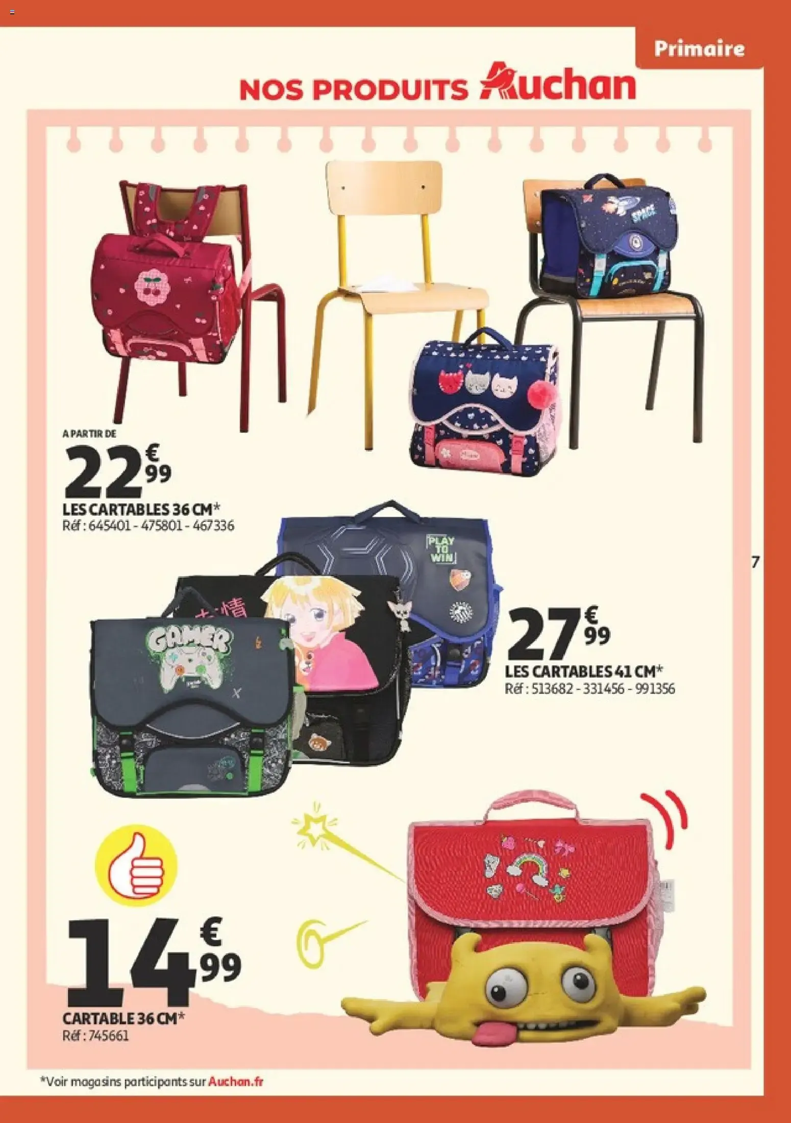 Auchan: La Sélection de la Rentrée du 30 juin au 30 août 2026 - Catalogue page 7