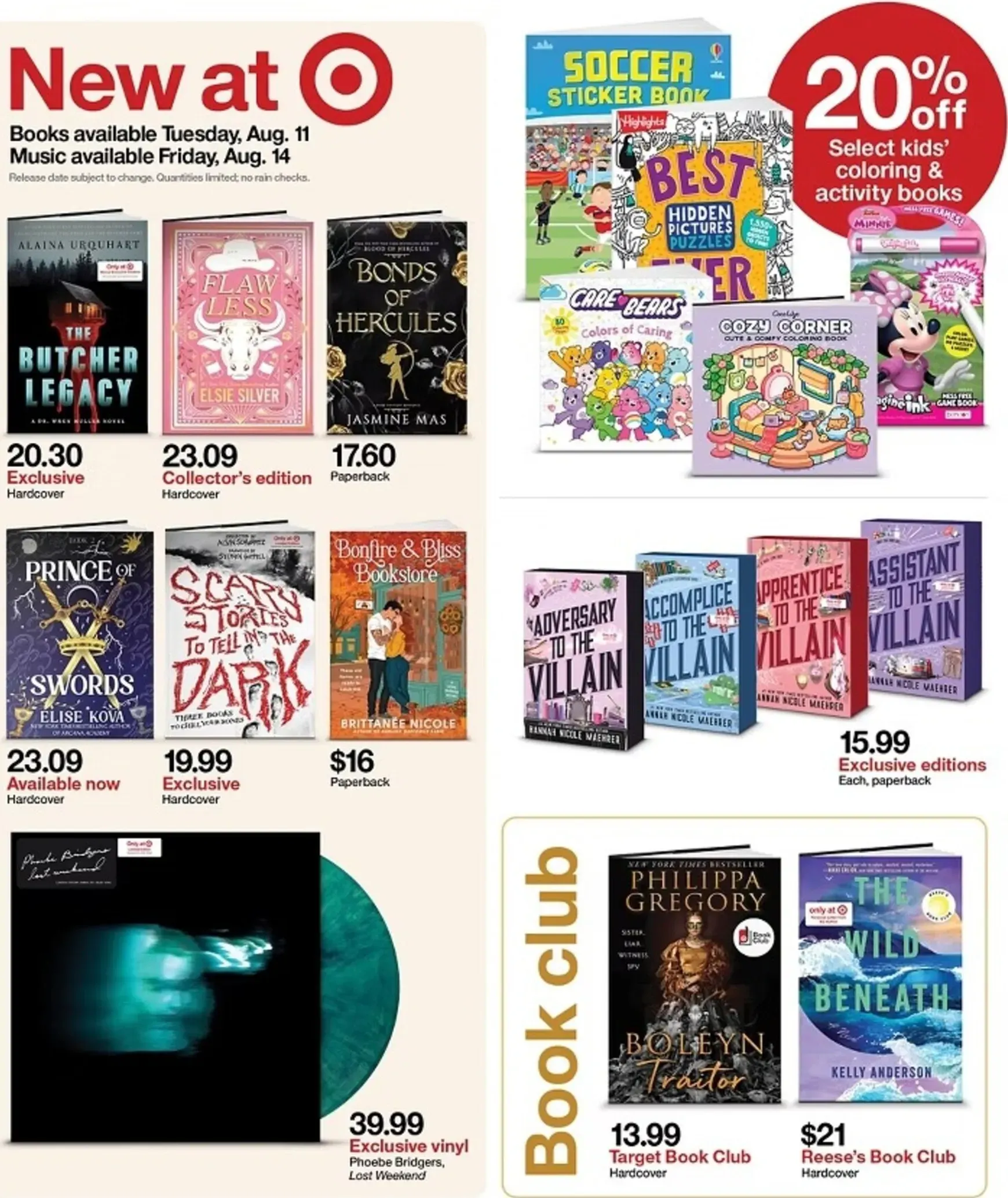 Weekly ad Current Target leaflet valid from Sunday 08/09/2026 to Saturday 08/15/2026 from August 9 to August 15 2026 - Page 21