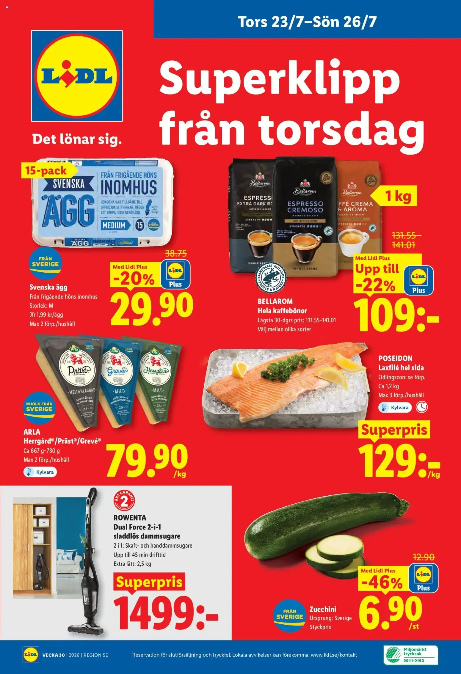 Lidl erbjudanden från 20/07/2026 - 26/07/2026 > Reklamblad nuvarande rabatter från 20 juli till 26 juli 2026 - Reklamblad sidor 29