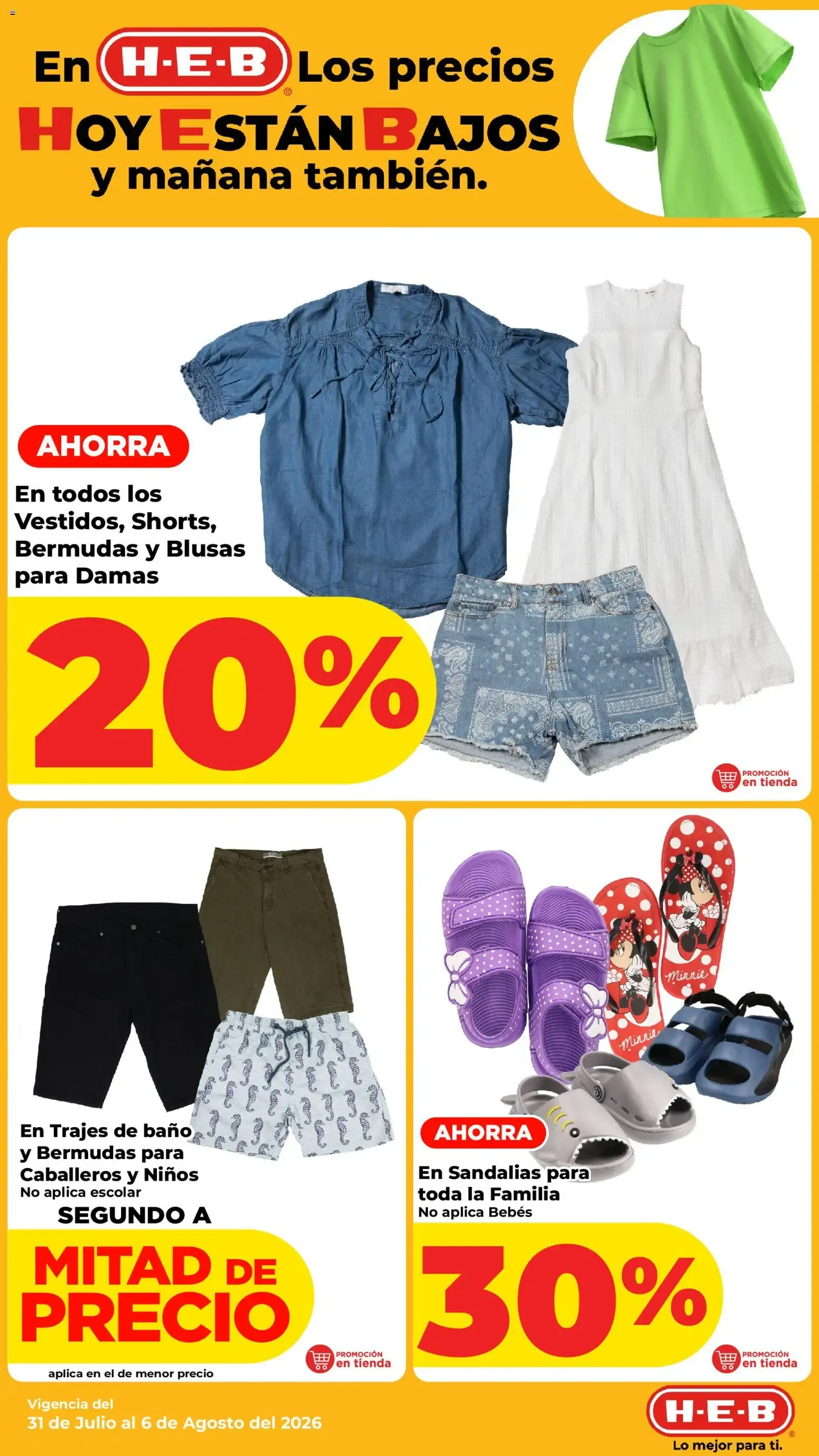 Catálogo de H-E-B: Los precios hoy están bajos y mañana también. 31 de julio al 3 de agosto 2026 - Pagina 12