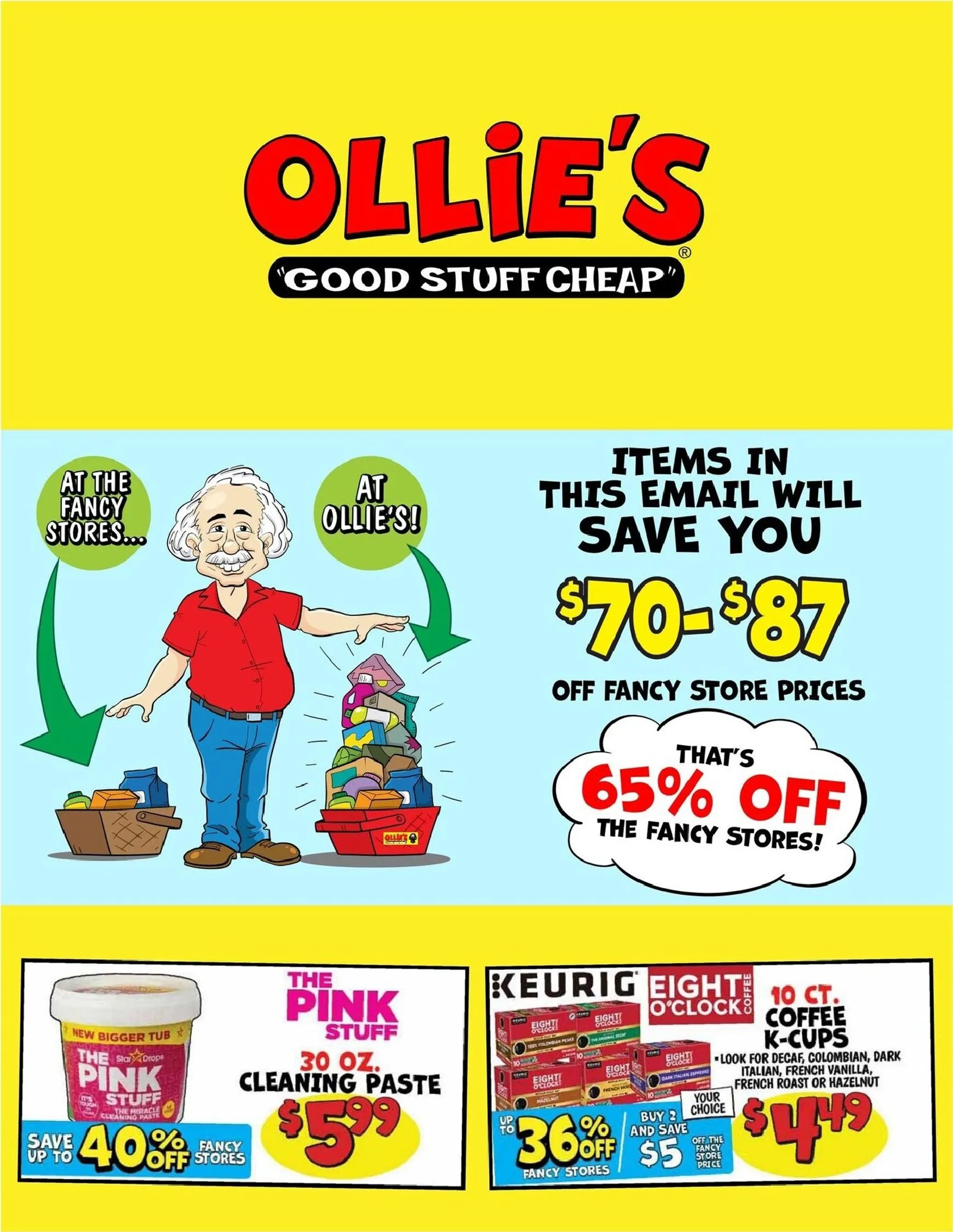 Current Ollie's leaflet valid from Thursday 09/17/2026 to Wednesday 09/23/2026